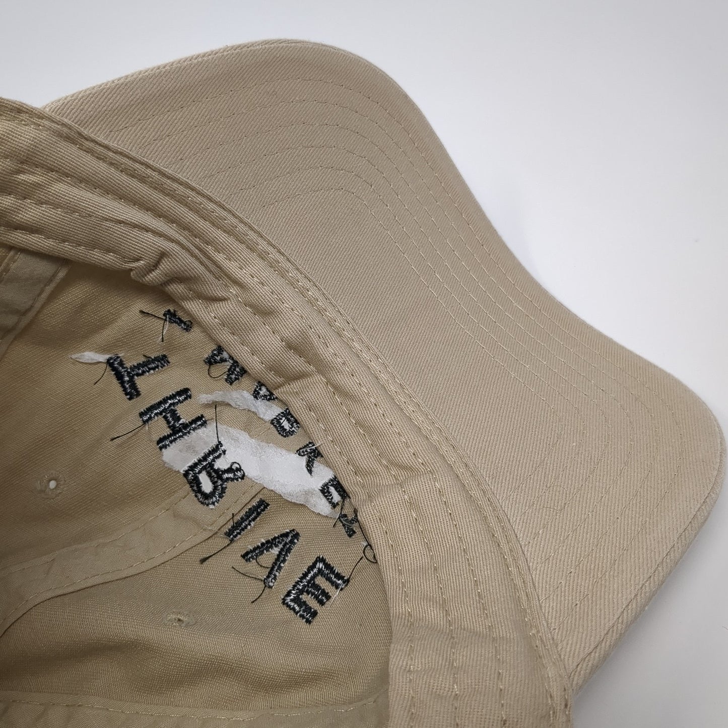 Thrive Markert Slideback Baseball Cap Brown One Size Adjustable Embroidered Otto