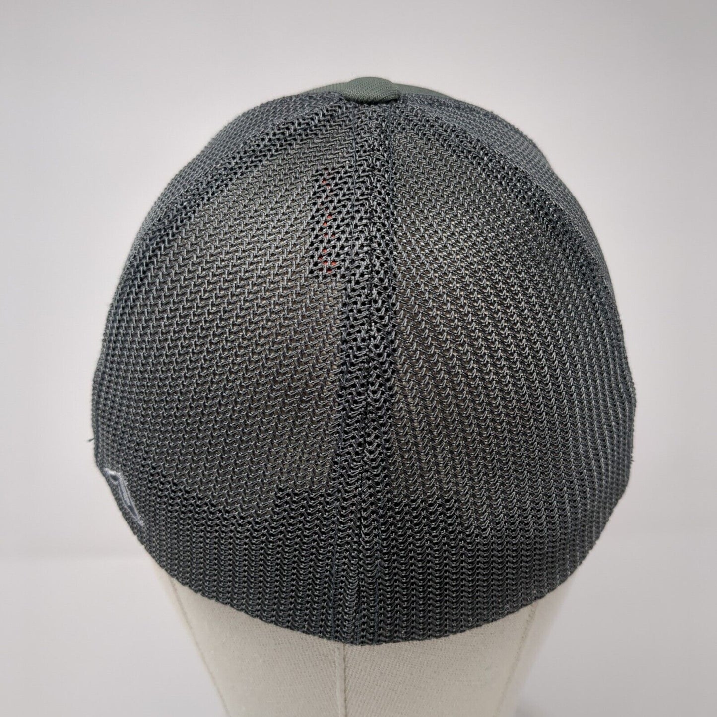 Boise Youth Fitted Trucker Hat Gray 6 3/8-6 7/8 Mesh Back Pacific Headwear