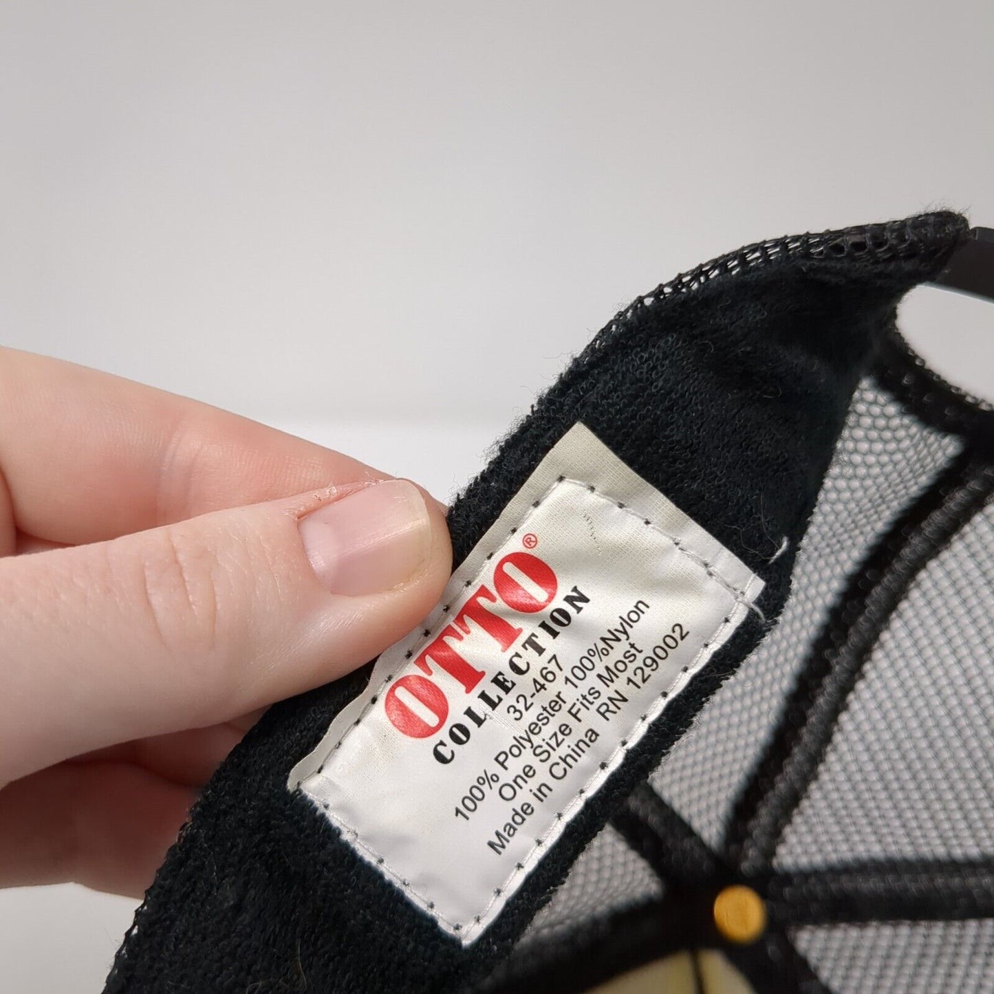 Sockeye Brewing Snapback Trucker Hat Black OS Adjustable Mesh Back Rope Otto