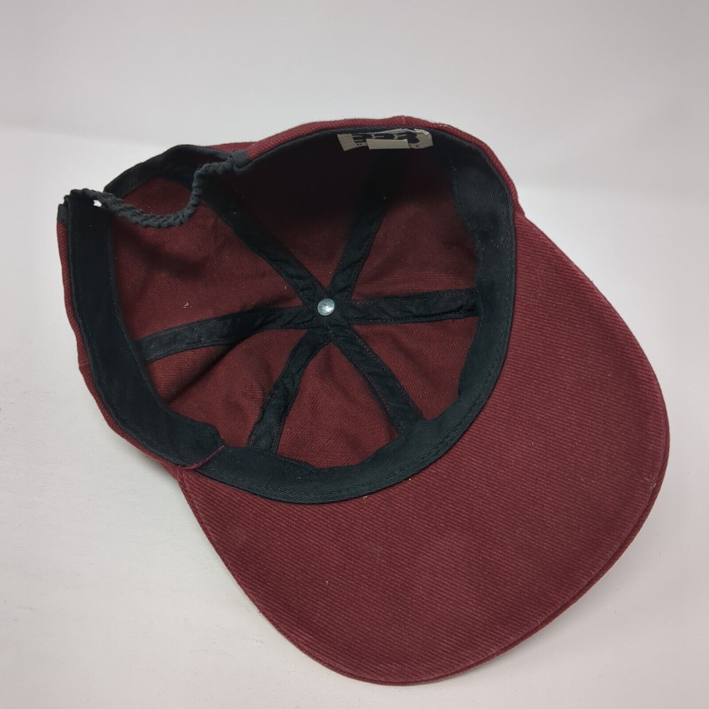 BBB New York Baseball Cap Red One Size Stretch Lightweight 6 Panel Blank