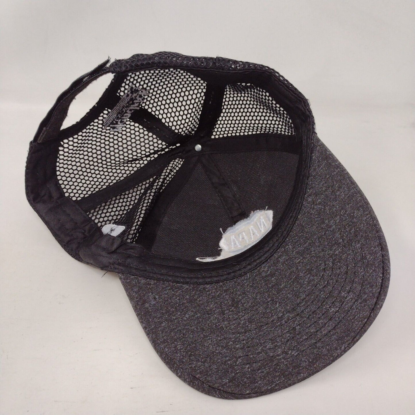 NAPA Racing Strapback Mesh Back Hat Black Embroidered Logo Hendrick Motorsports