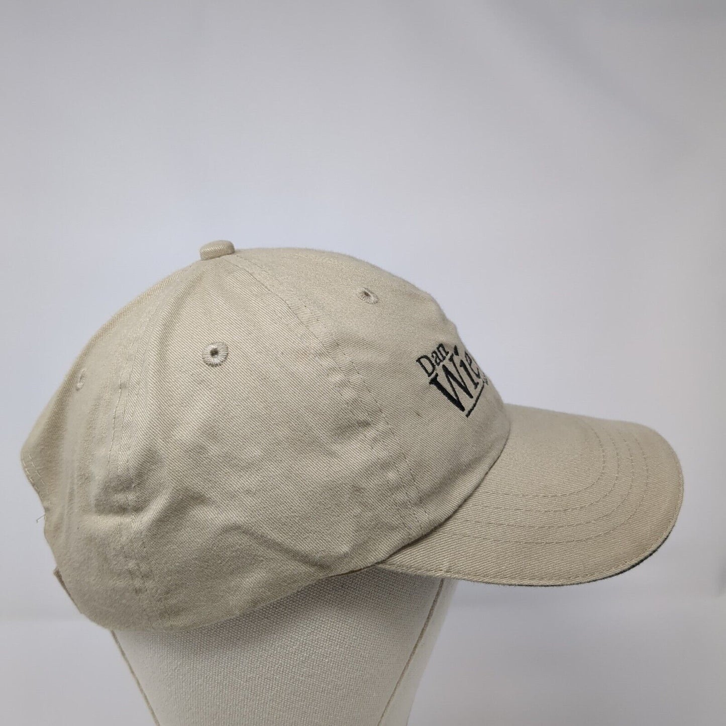Dan Wiebold Ford Strapback Hat Tan OSFM Adjustable Embroidered Otto