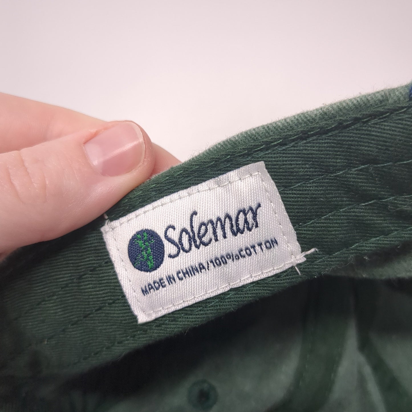 Aruba One Happy Island Est. 1499 Strapback Hat Green One Size Solemar