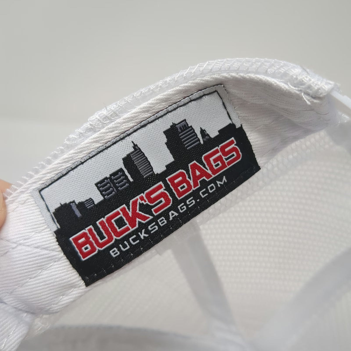 Buck's Bags Farm Bureau Insurance Co. Trucker Hat Blue One Size Rope Mesh Back