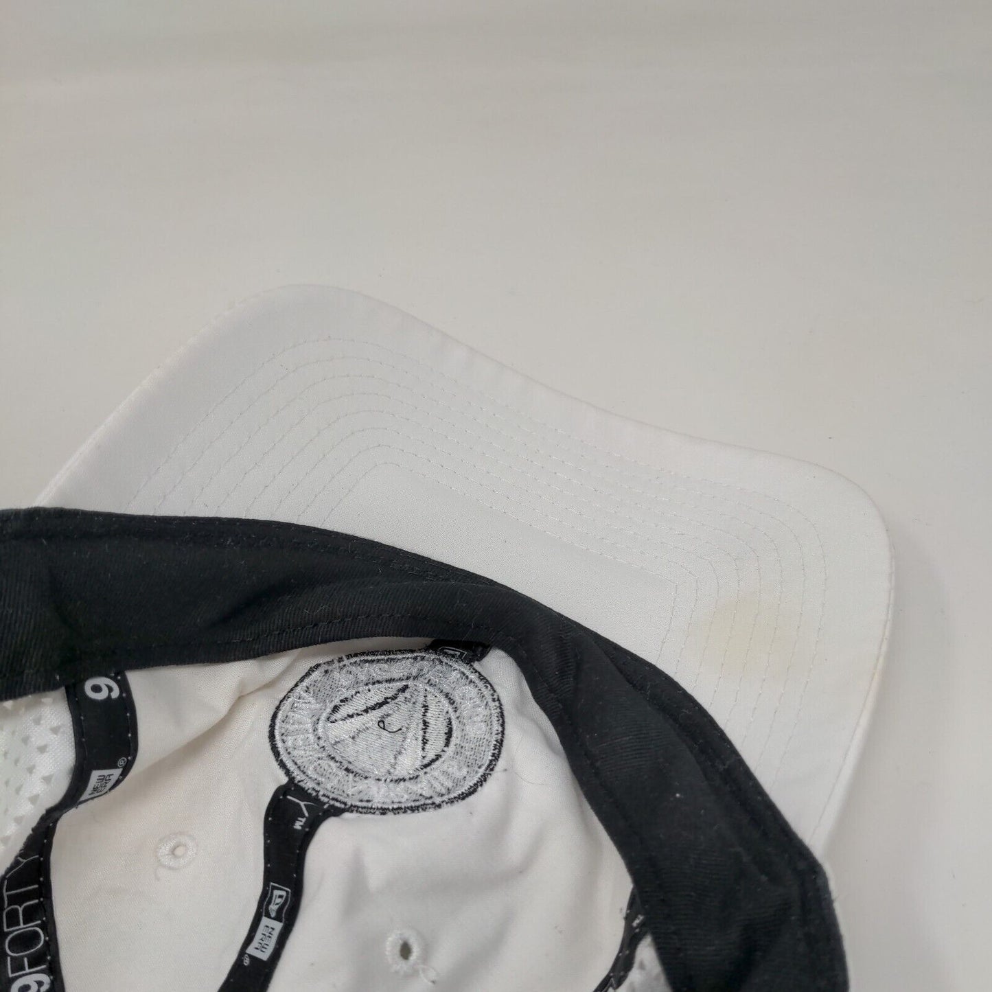 Valencia Trails Racquet Club Strapback Hat White OSFM Adjustable 9Forty New Era