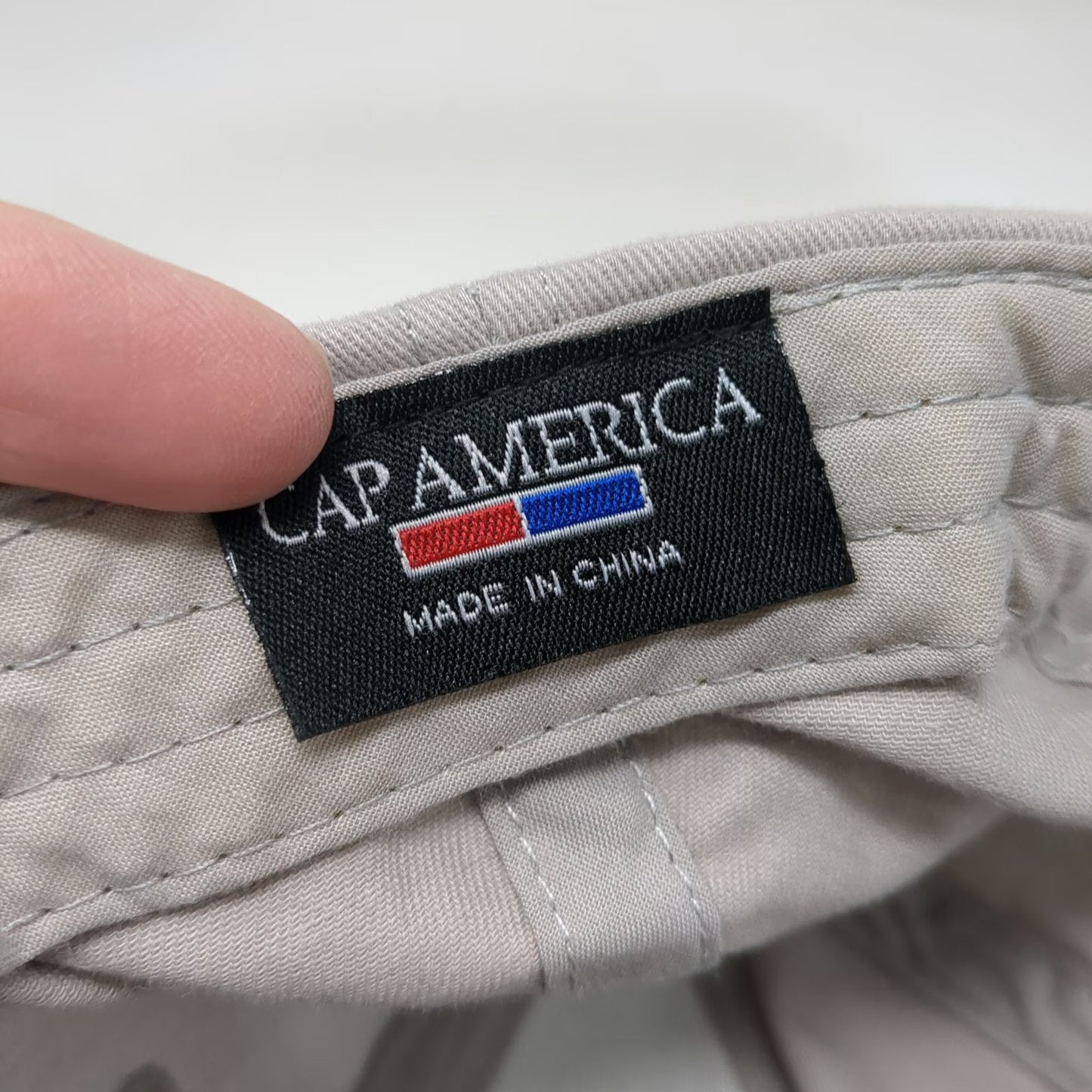 Cap America RMHC Philadelphia Region Gray One Size Baseball Strapback Hat