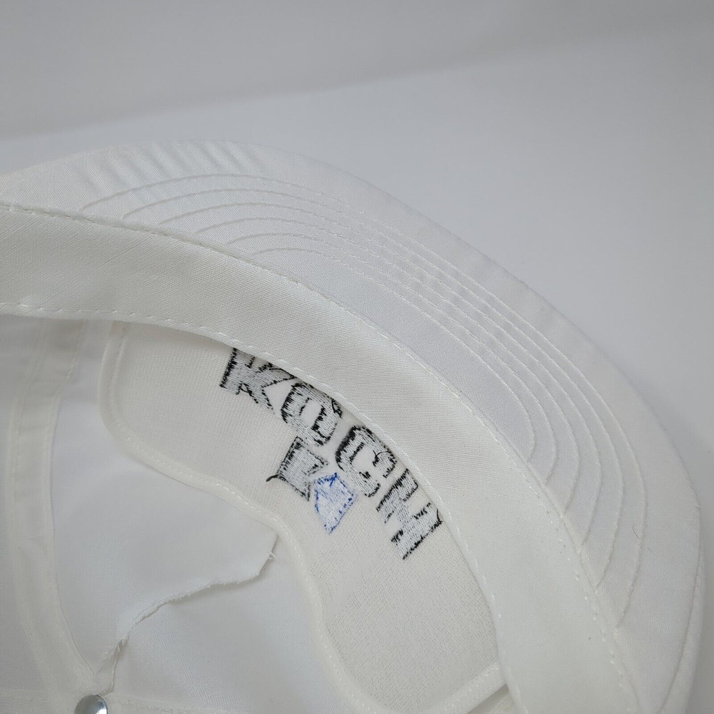 Koch Snapback Rope Hat White One Size Adjustable Embroidered Outdoor