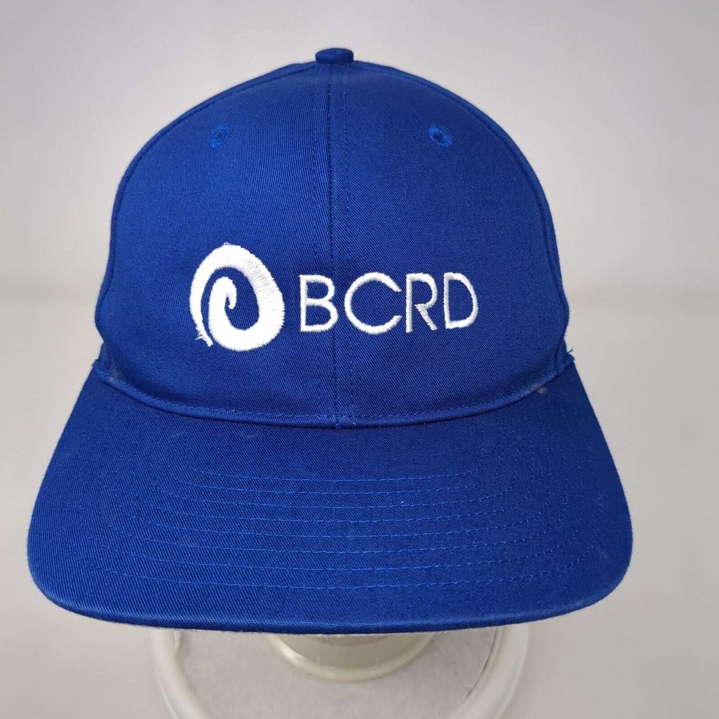 BCRD Snapback Hat Blue Small Adjustable Embroidered 6 Panel Richardson