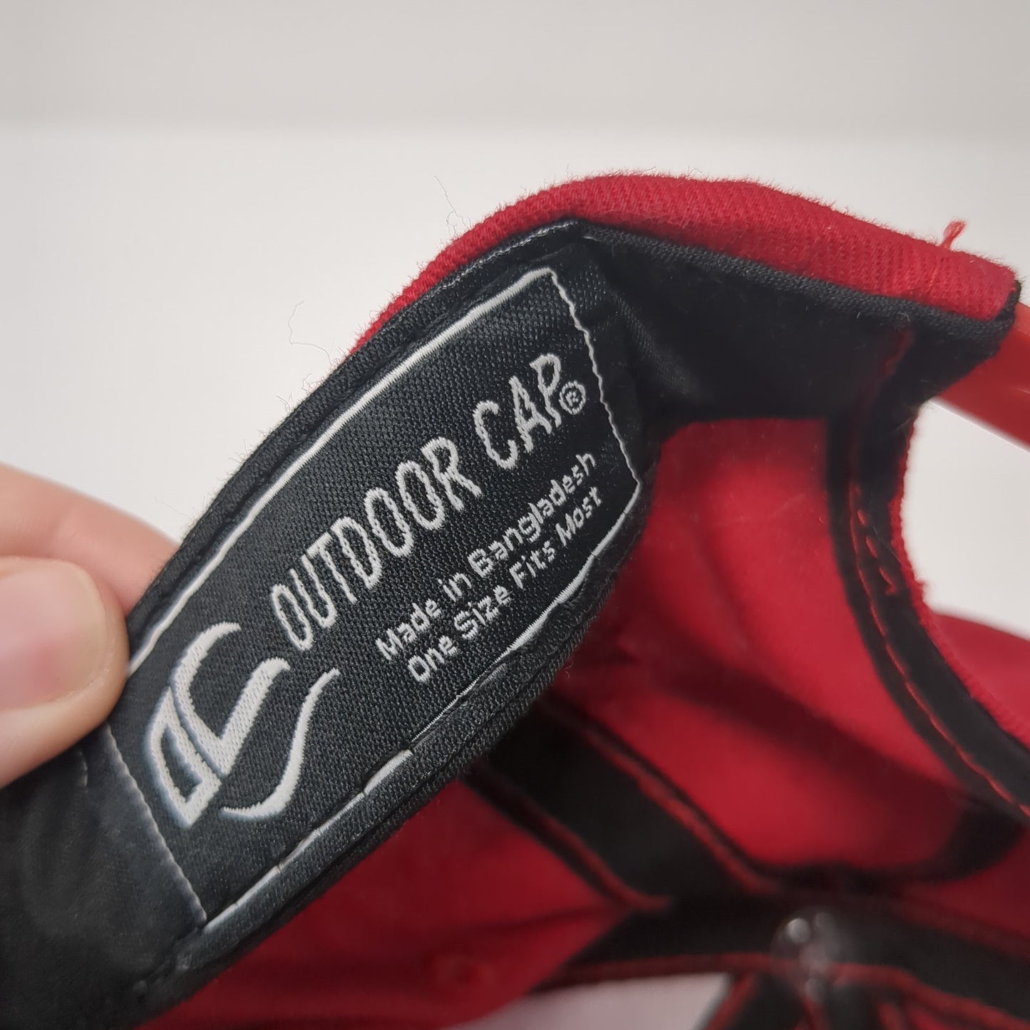 Rural King America's Farm and Home Store Snapback Hat Red One Size Outdoor Cap