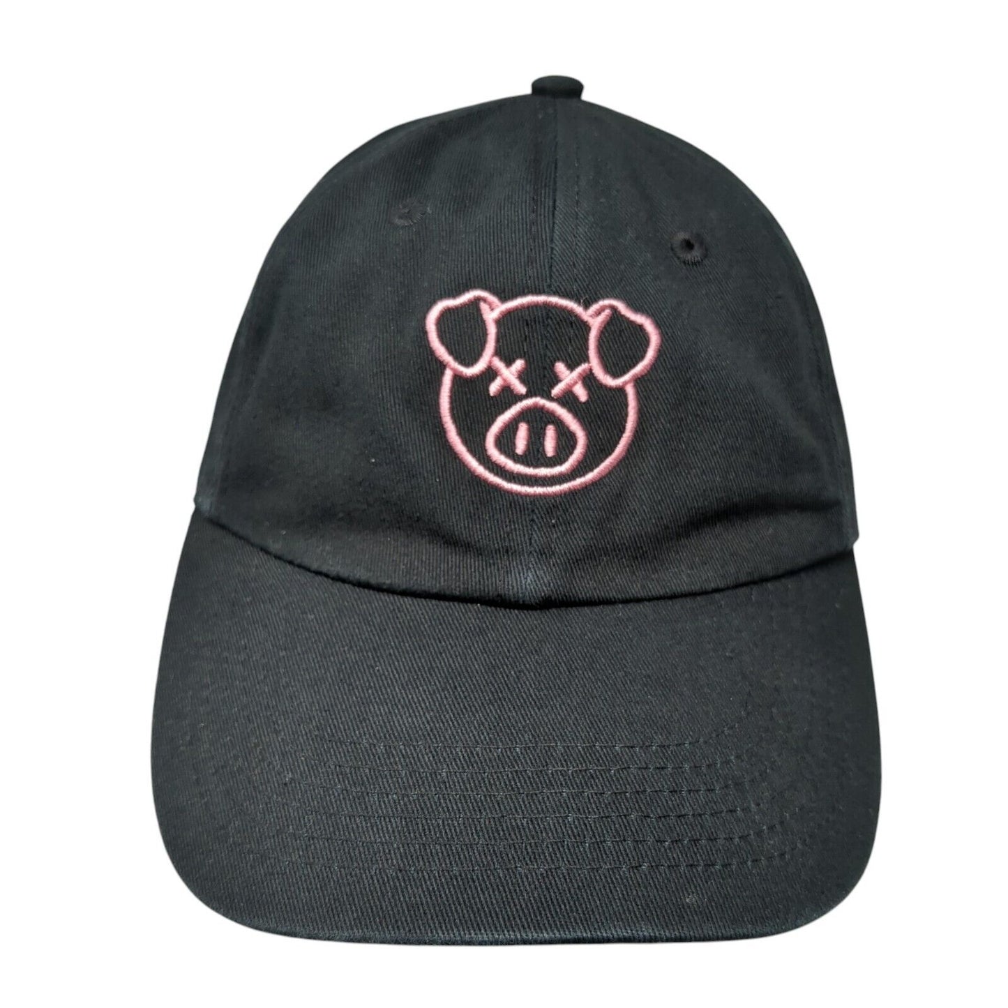 Shane Dawson Pig Slideback Hat Black One Size Adjustable Embroidered