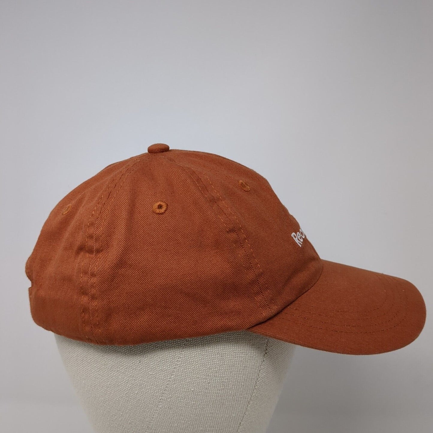Recreationalist Slideback Hat Brown One Size Adjustable Embroidered 6 Panel