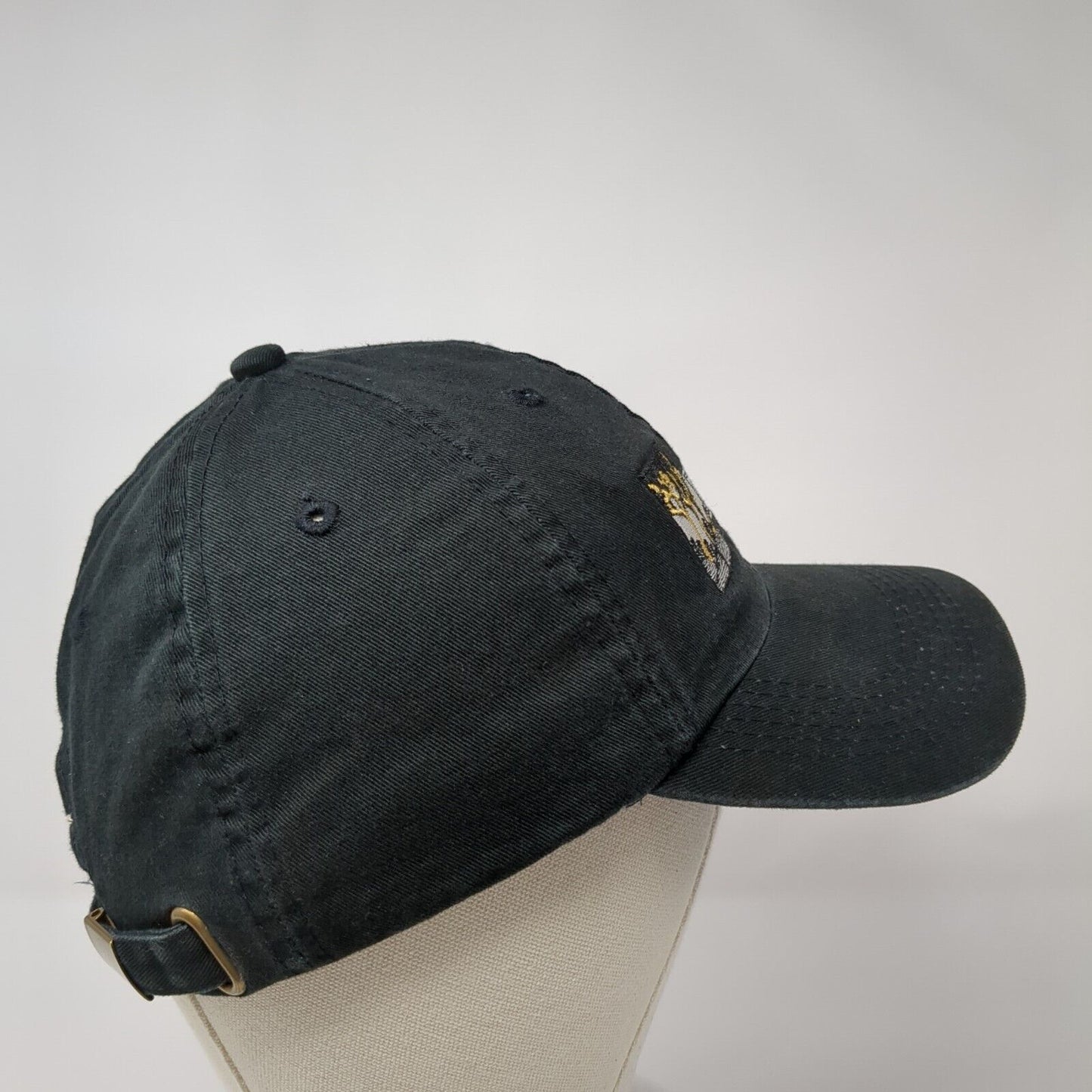 Torbreck Slideback Hat Black One Size Adjustable Embroidered 6 Panel