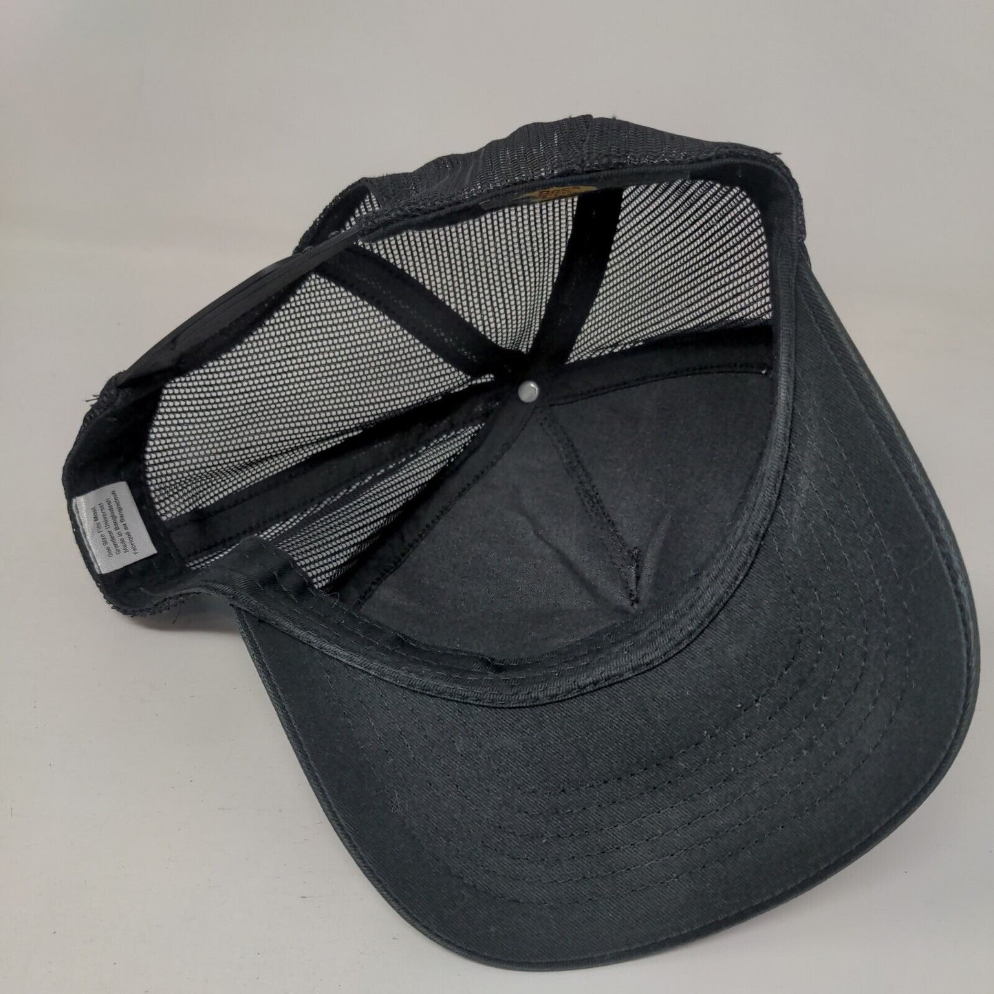 Bass Pro Shops Snapback Mesh Back Trucker Hat Black OSFM Fishing Outdoor