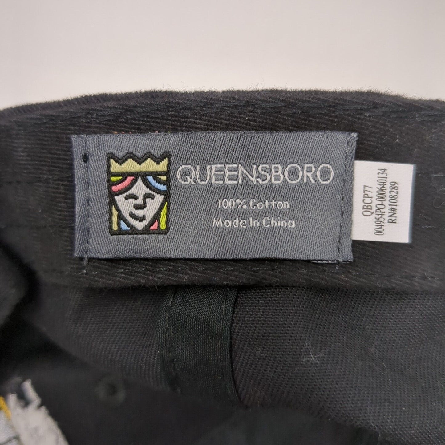 Metaltec Custom Metal Mfg. Slideback Hat Black OSFA Solid Queensboro