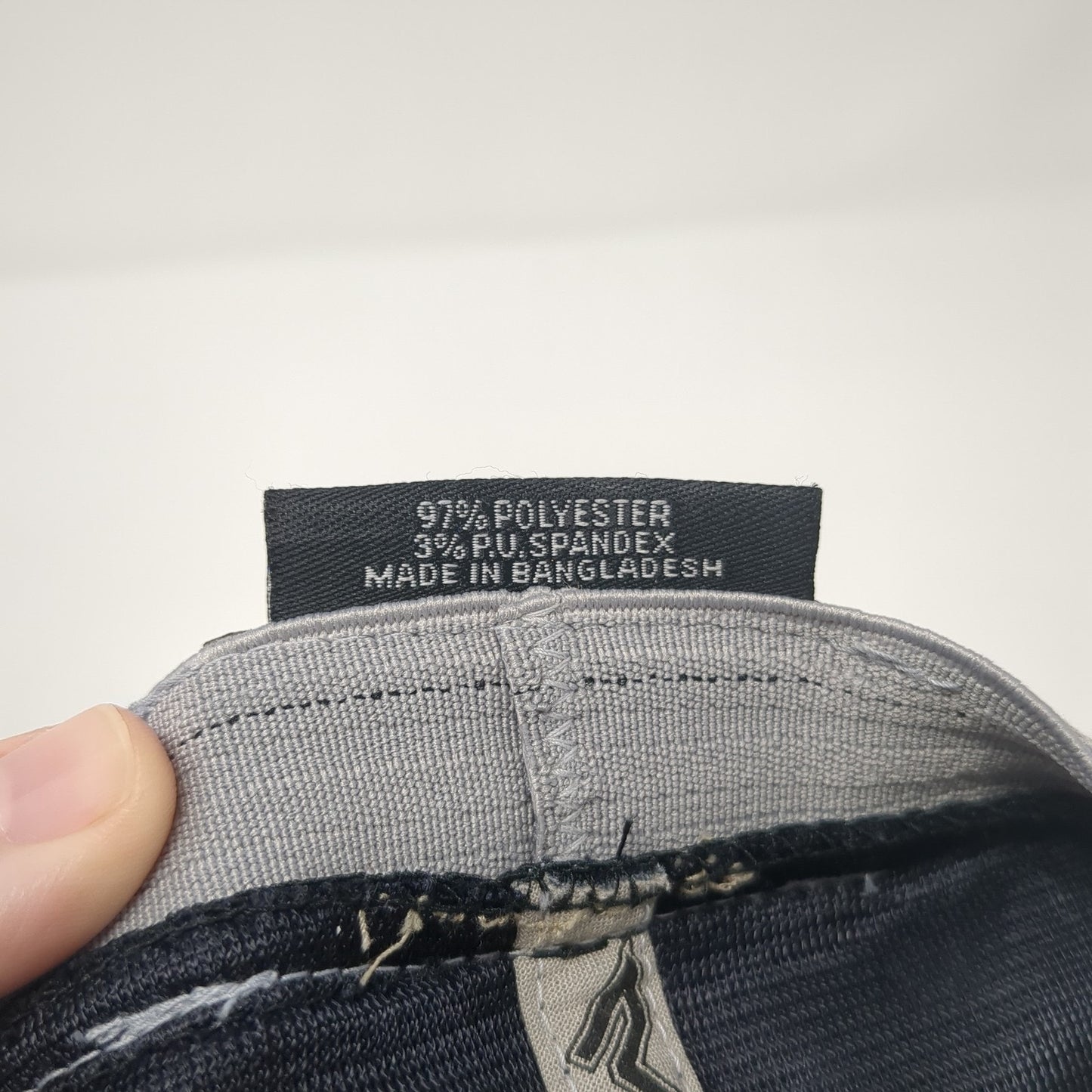 MYB Fitted Baseball Cap Blue 7 3/8 Lightweight Embroidered Pacific Headwear