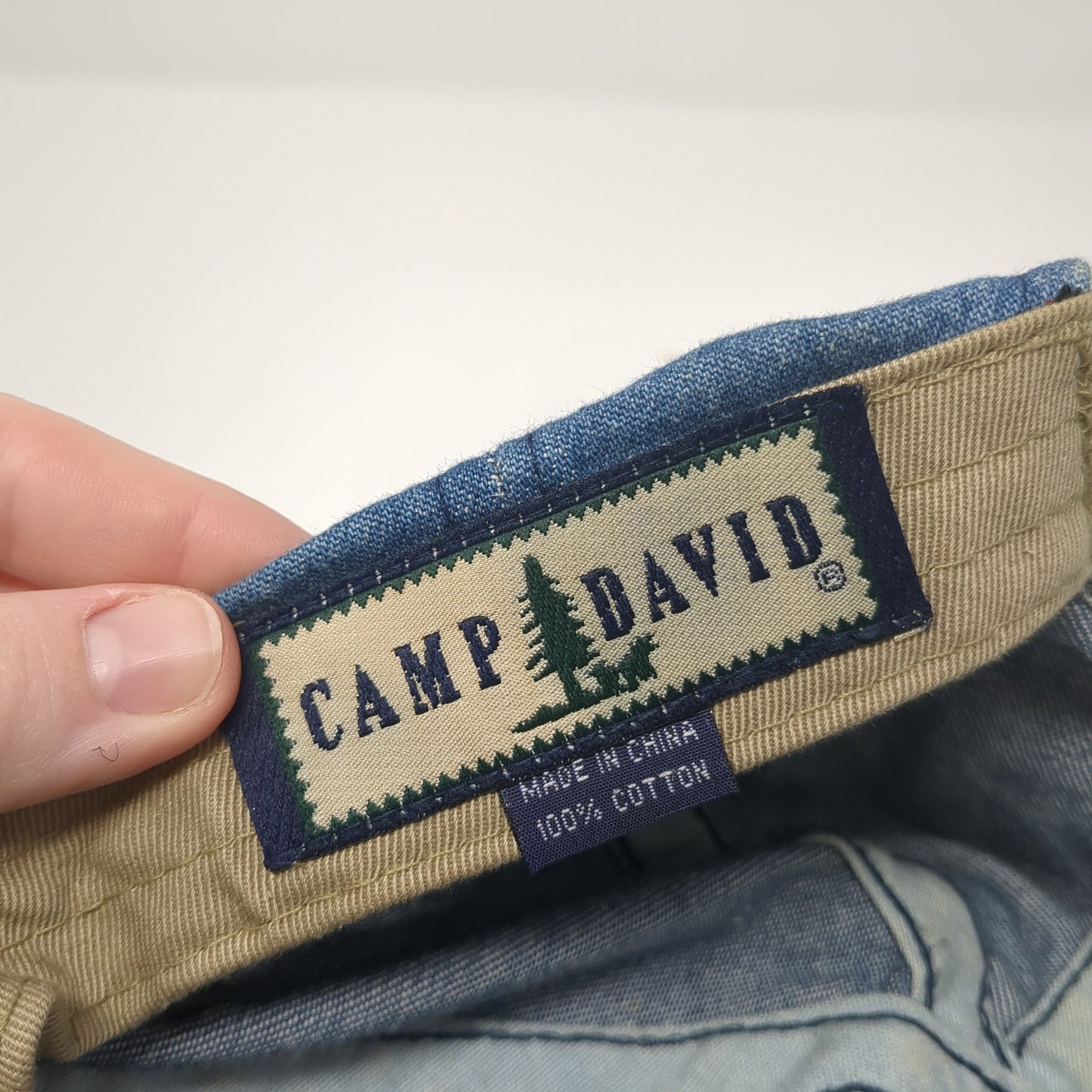 Outdoor Wear BC IIG-Cedar Since 1921 Baseball Cap Blue OS Adjustable Camp David
