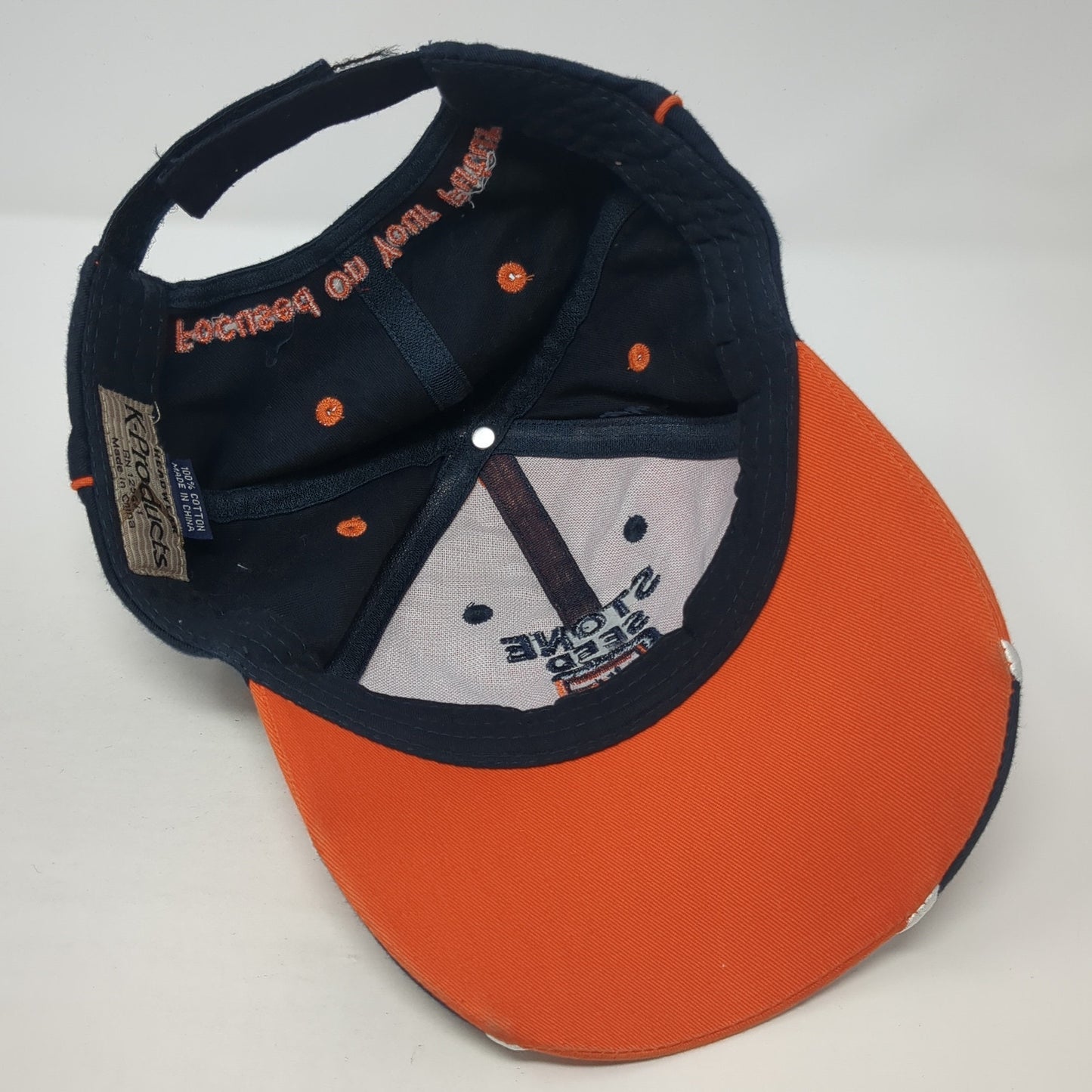 Stone Seed Group Strapback Hat Multi One Size Adjustable K-Products
