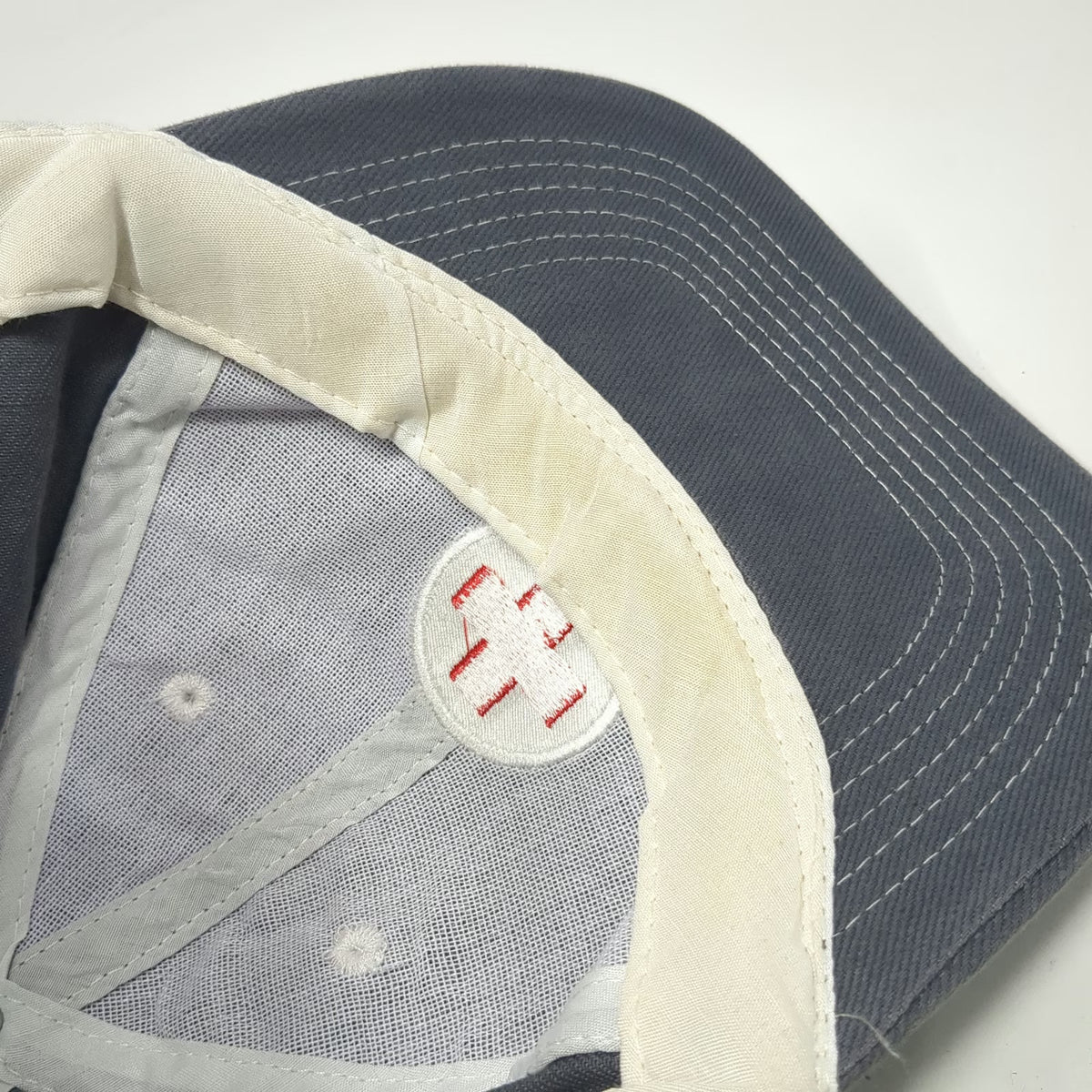American Red Cross Baseball Cap Gray One Size Embroidered Logo Adjustable hat