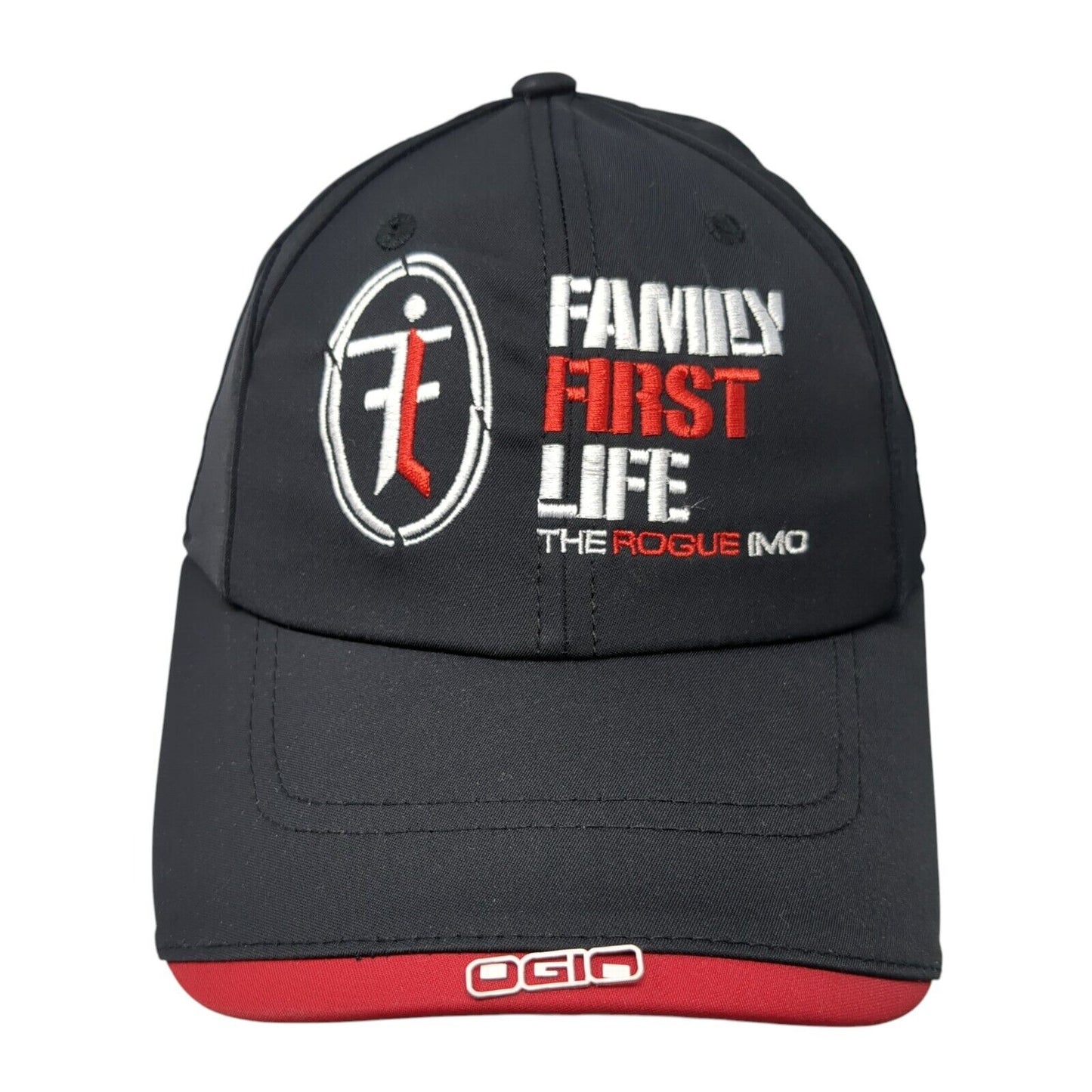 Family First Life Slideback Hat Black One Size The Rogue IMO Ogio