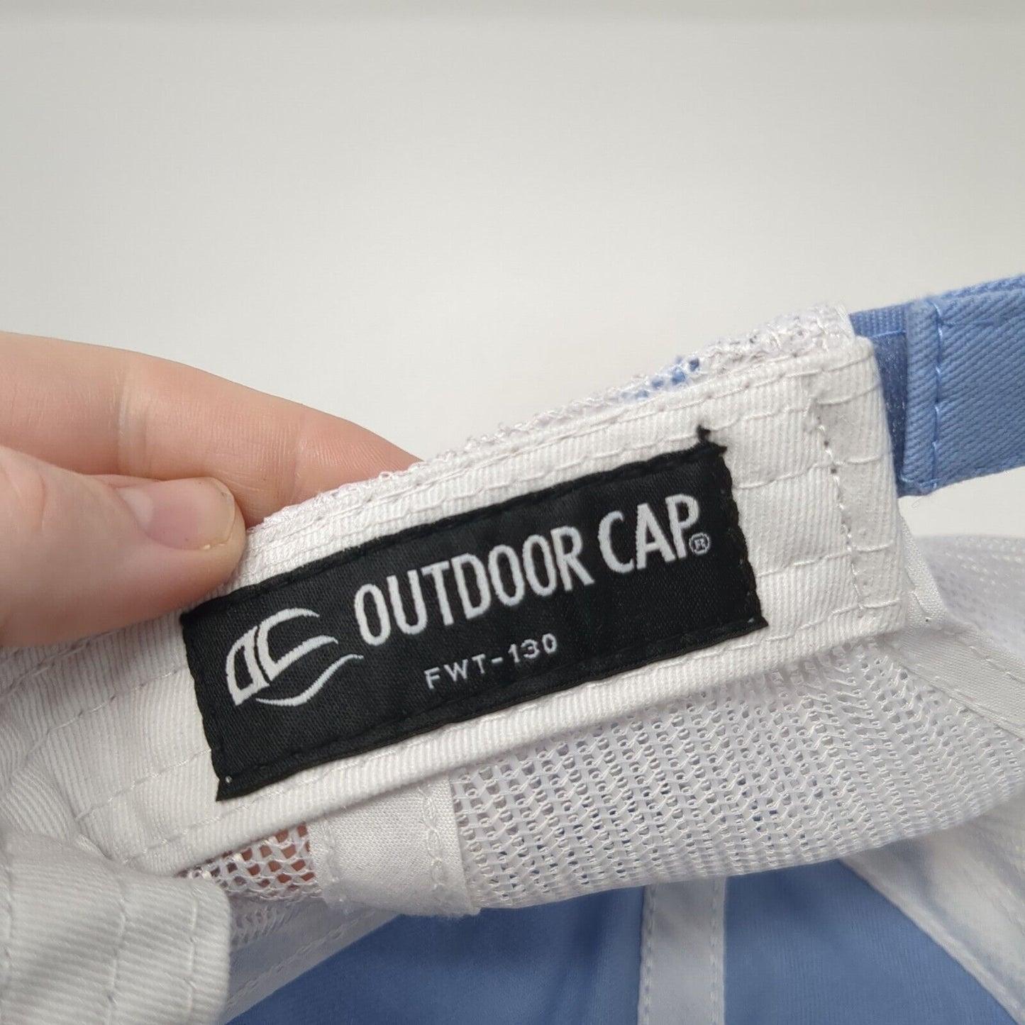 Wildy Family Farms Strapback Trucker Hat Blue OS Adjustable Mesh Outdoor Cap