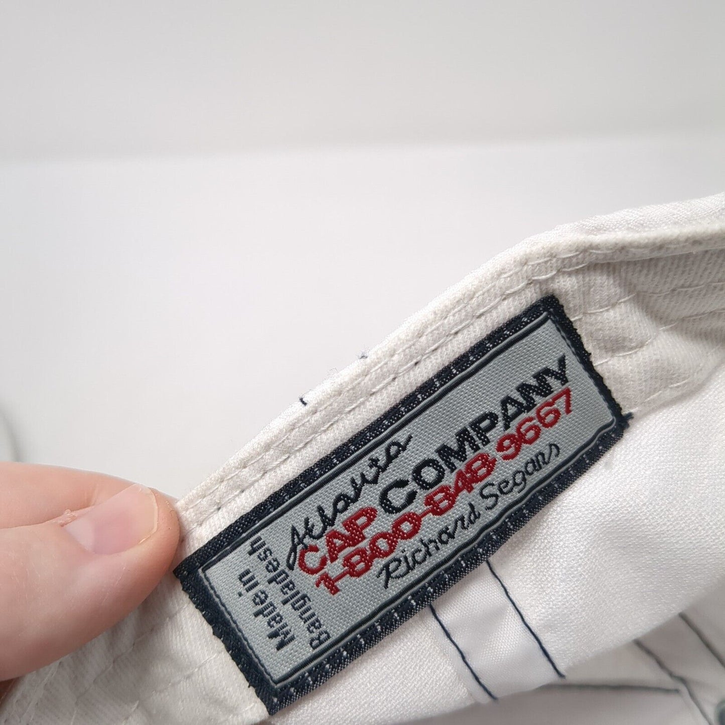 Hometown Toyota Strapback Hat White One Size Embroidered Logo 6 Panel