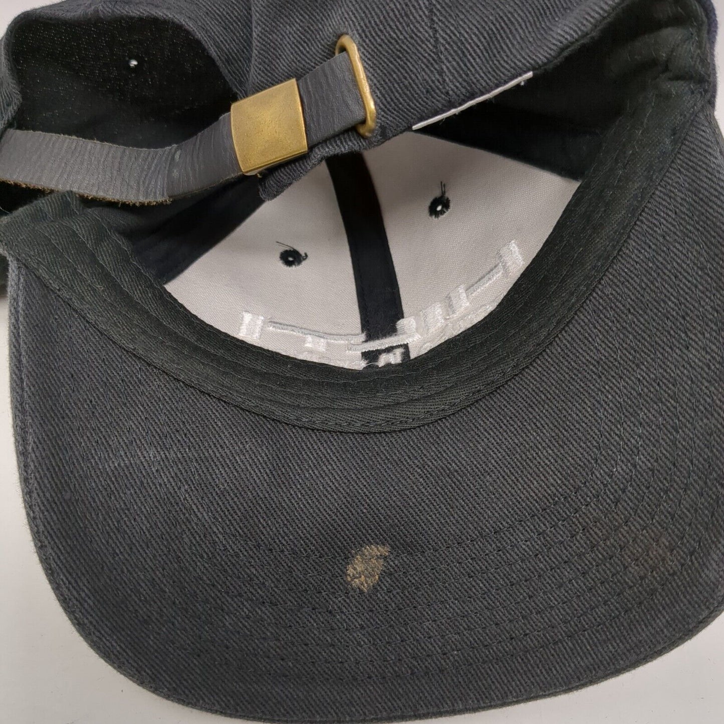 Hilti Expertise In Every Case Slideback Hat Black One Size Leather Strap