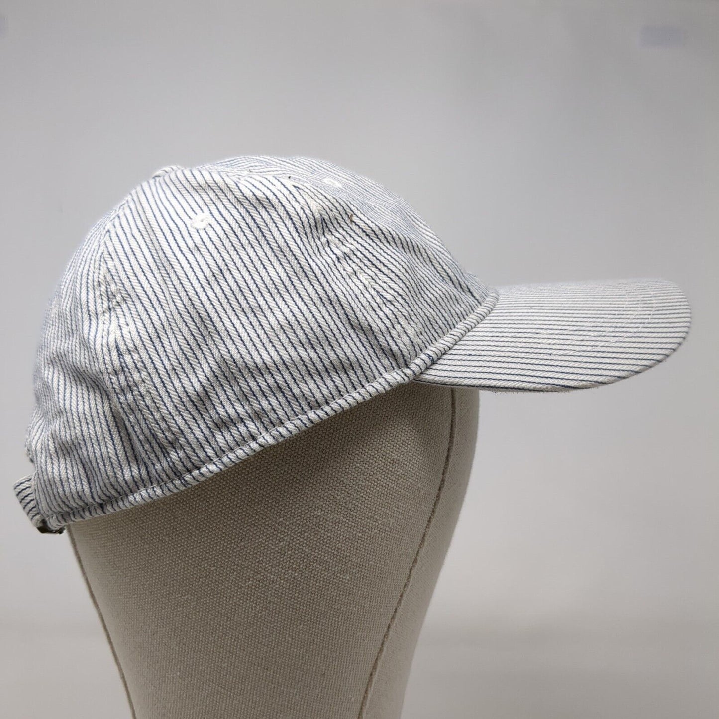 Bass Slideback Hat Multicolor One Size Adjustable Pinstripe 6 Panel