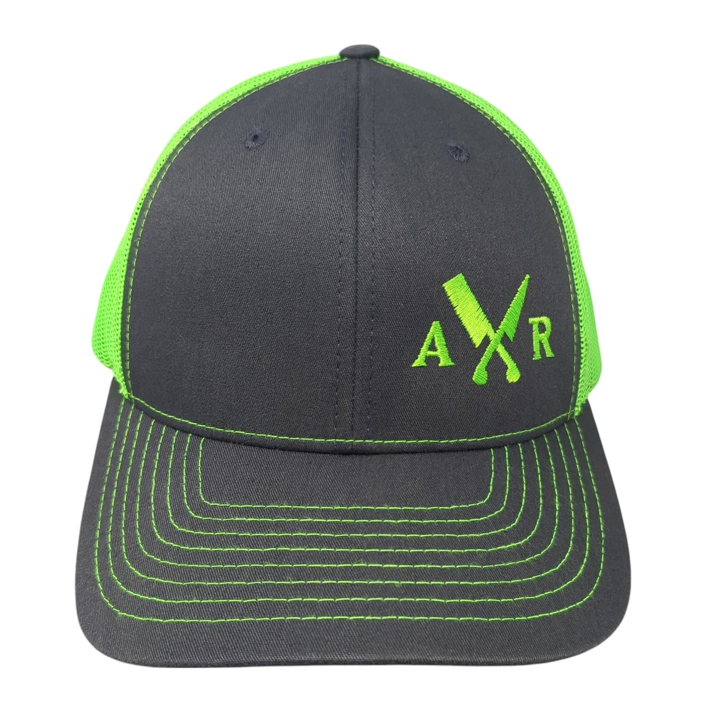 AXR Snapback Trucker Hat Multicolor One Size Adjustable Mesh Back Richardson
