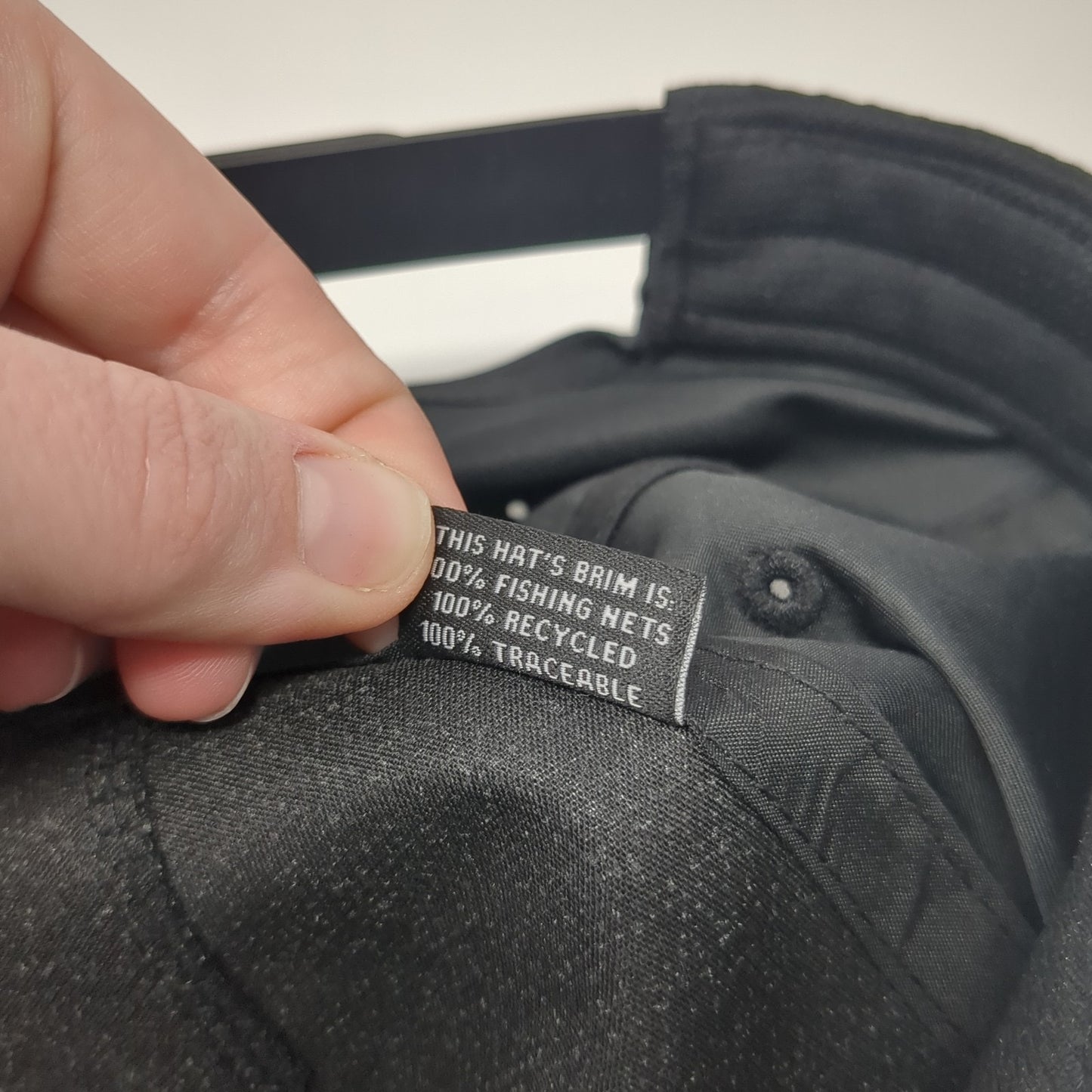 Flaming Peace Sign Snapback Hat Black One Size Adjustable Embroidered Quiksilver