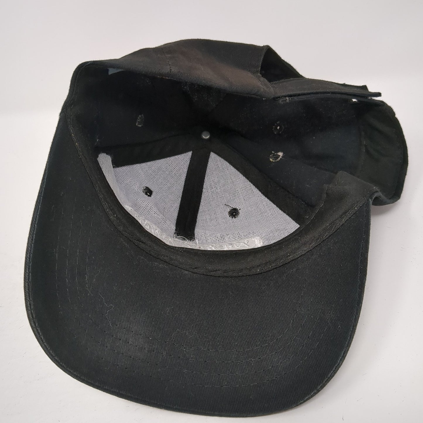 Freightliner Strapback Hat Black One Size Solid Adjustable Embroidered