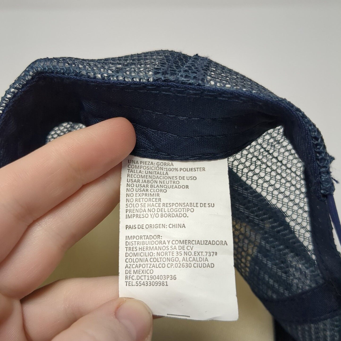 Python Institute Program Your Future Snapback Trucker Hat Blue OS Mesh Back