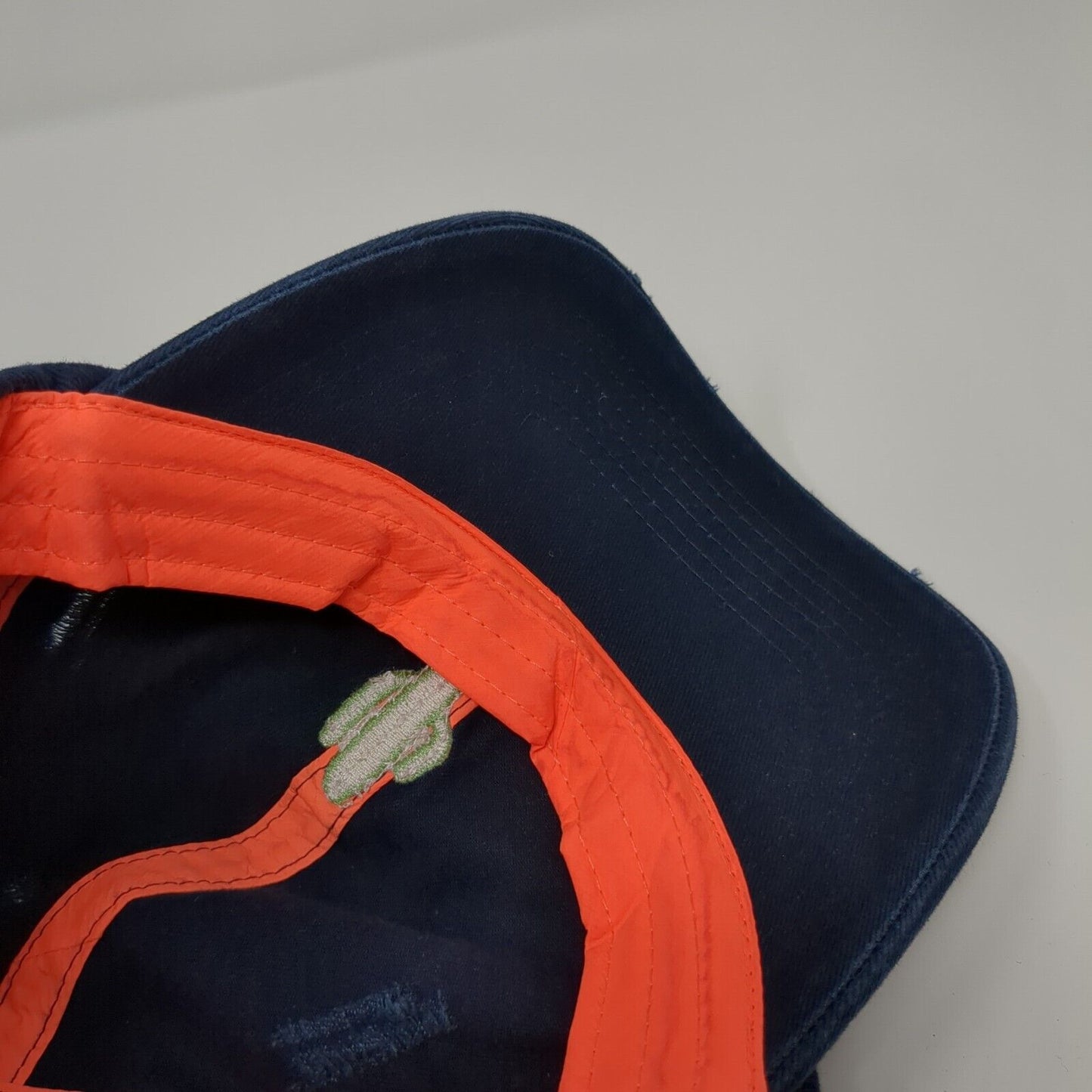 Cactus Slideback Hat Blue One Size Adjustable Embroidered 6 Panel