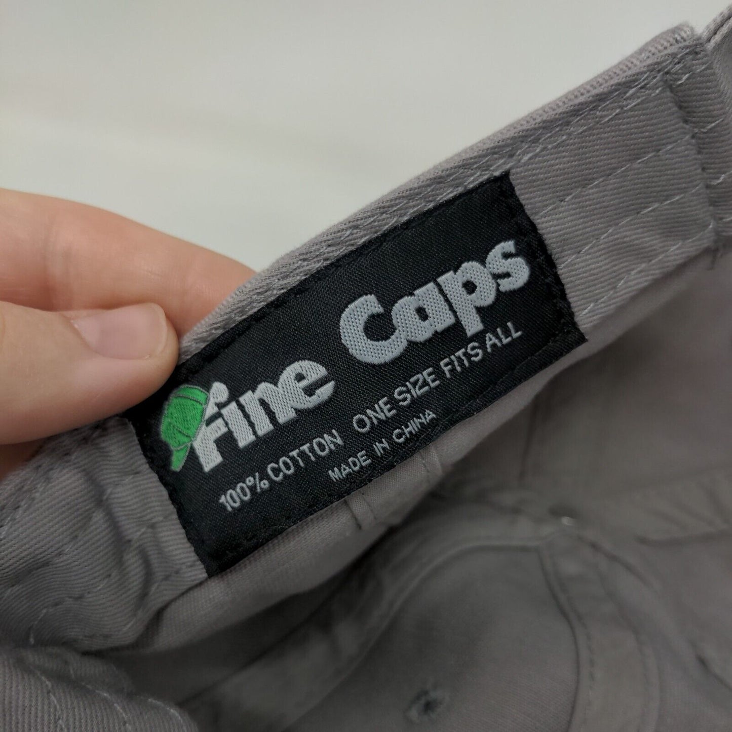 Drill America Slideback Hat Gray OSFA Adjustable Embroidered W/Tags Fine Caps