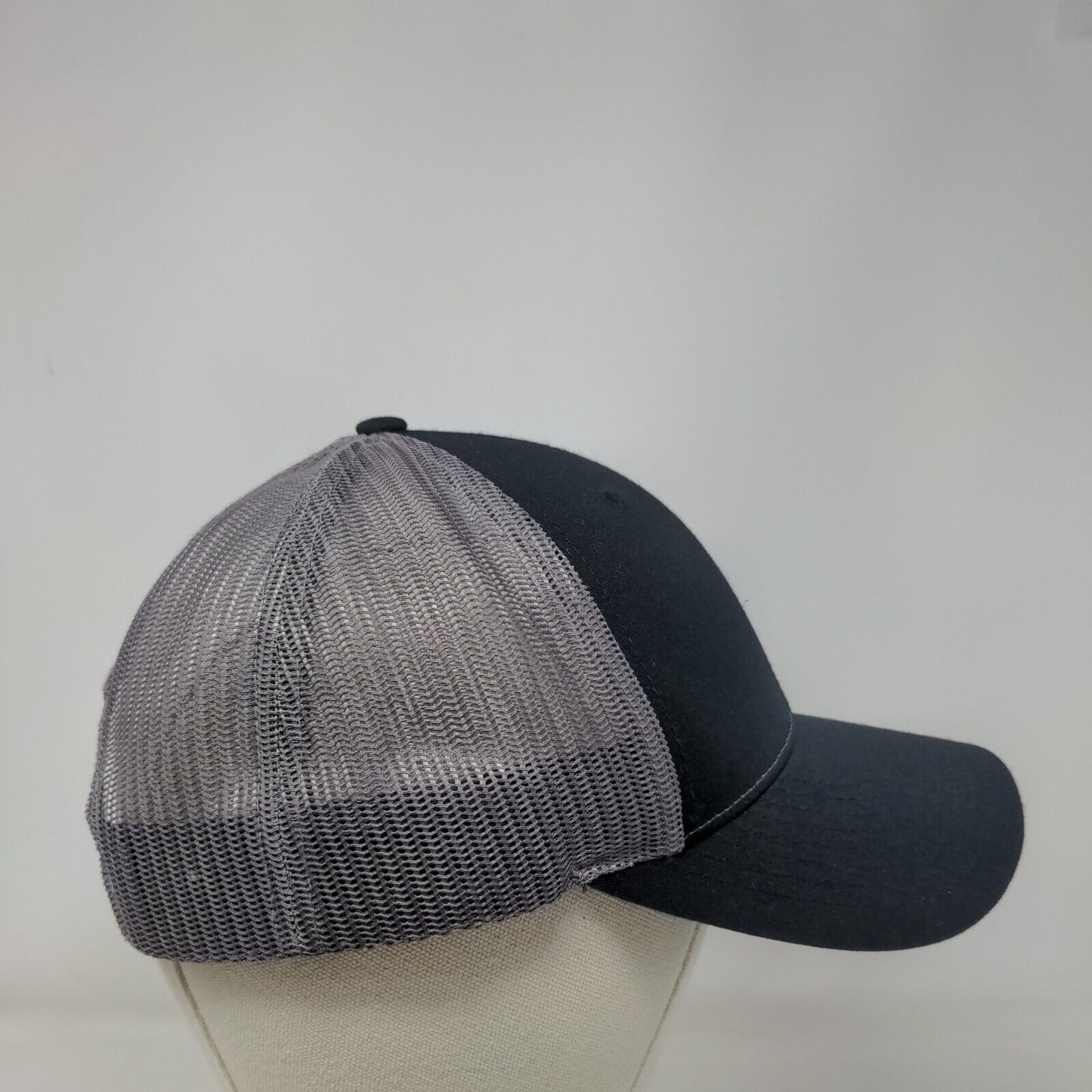 Salmon River Brewery McCall Idaho Snapback Trucker Hat Black M/L Richardson