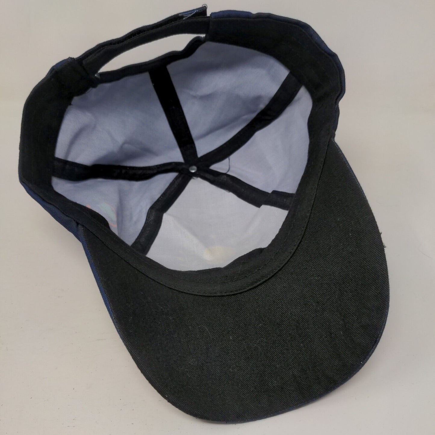 Challengers Cricket Club Strapback Hat Blue One Size Adjustable