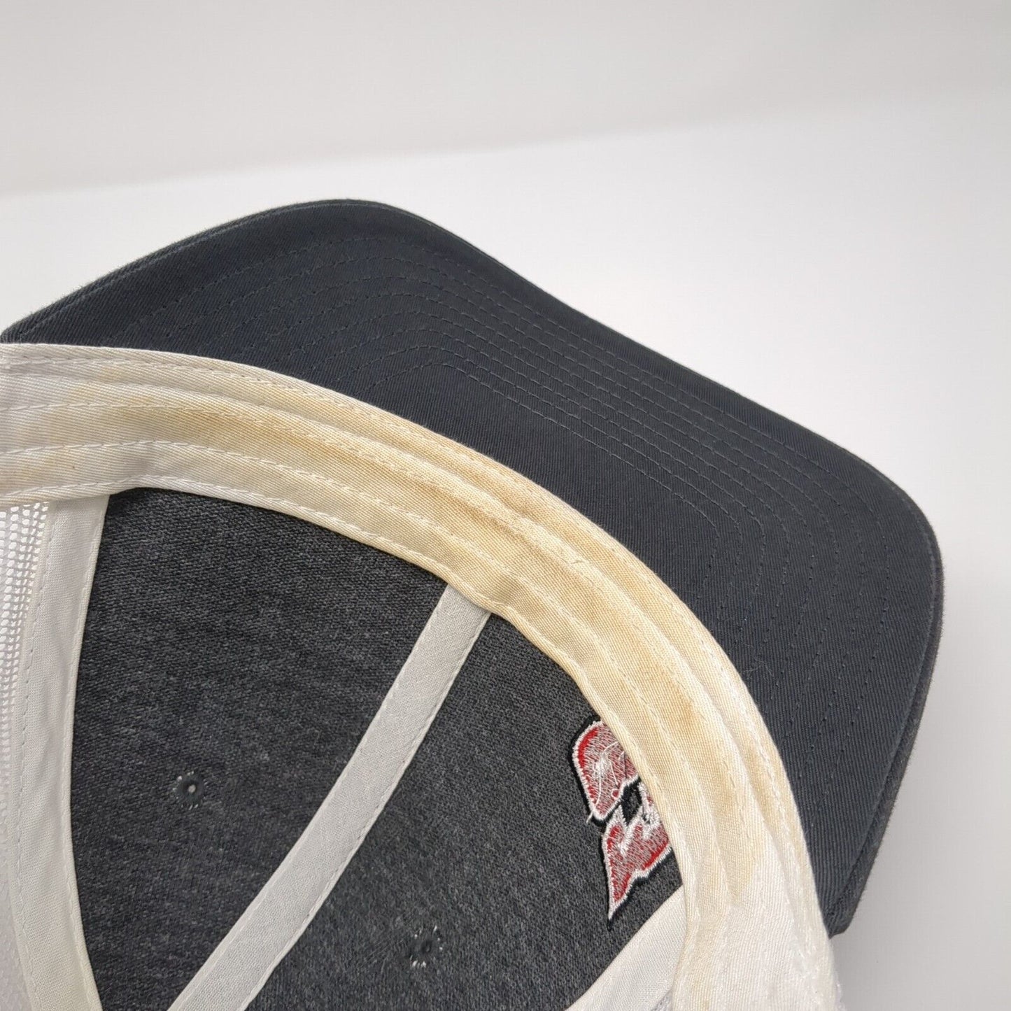83 Snapback 112 Trucker Hat Gray One Size Adjustable Mesh Back Richardson