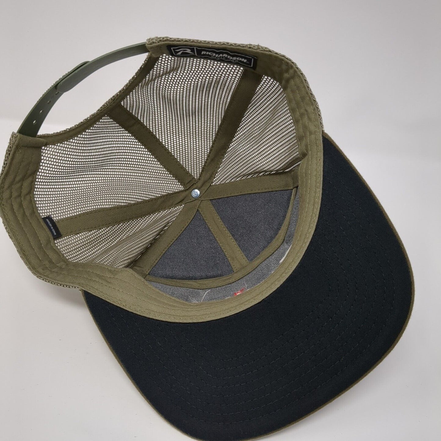 American Snapback Trucker Hat Multicolor OS Adjustable Mesh Back Richardson
