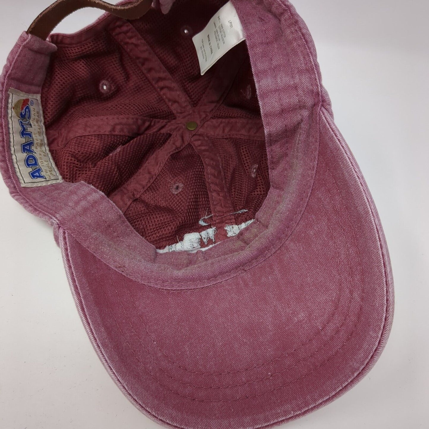Conserve Wildlife Foundation of New Jersey Slideback Hat Red OS Adjustable Adams