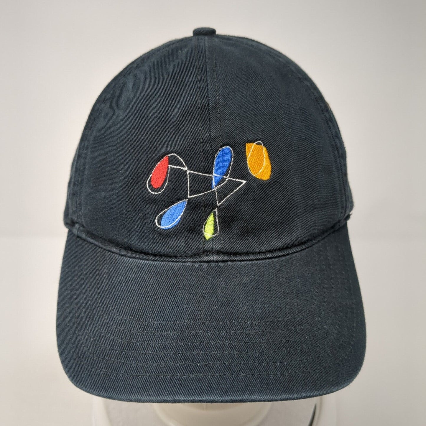 Richardson Slideback Hat Black One Size Adjustable Embroidered Style 330 Cotton