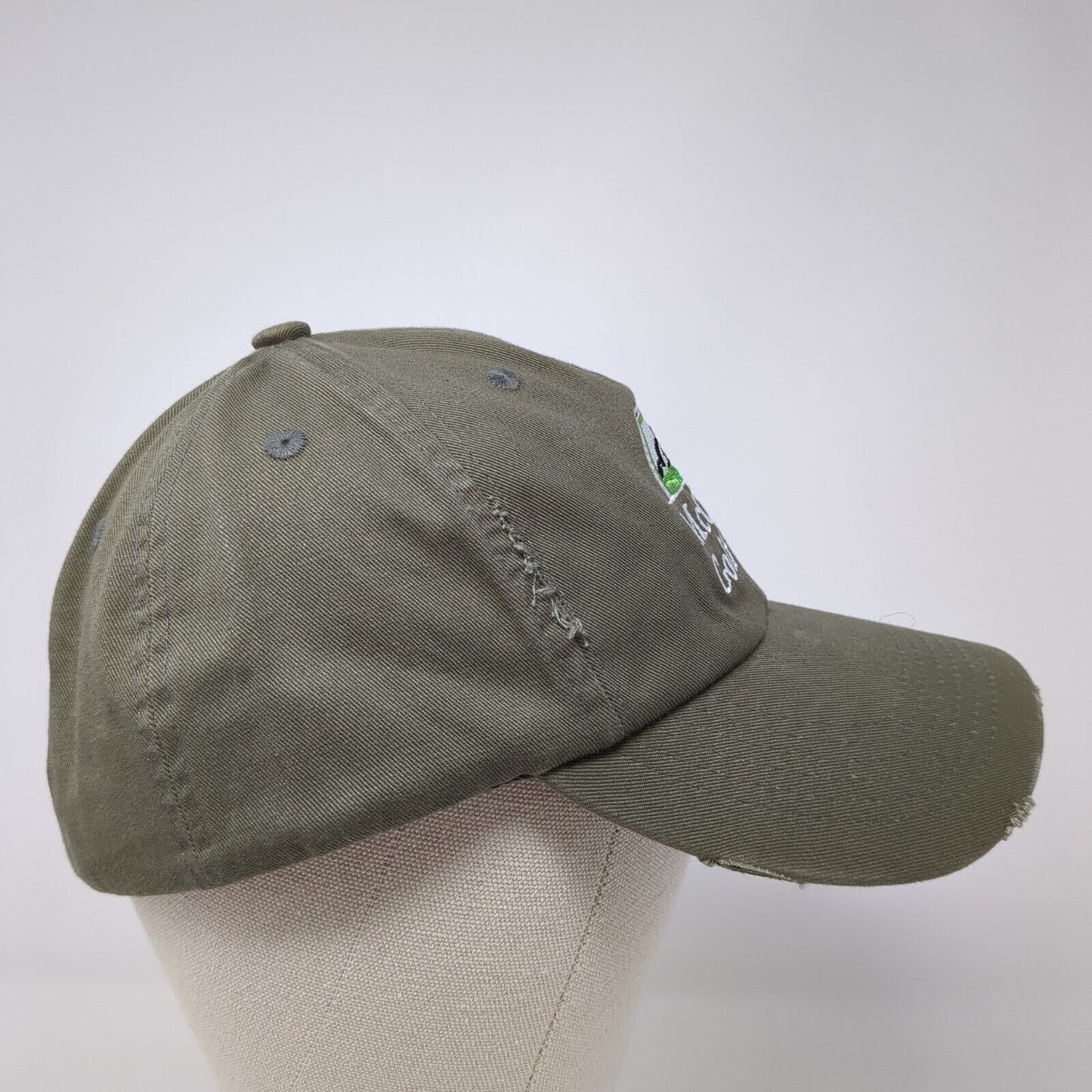 McCloud Golf Club Slideback Hat Brown OSFA 100th Anniversary 1923-2023