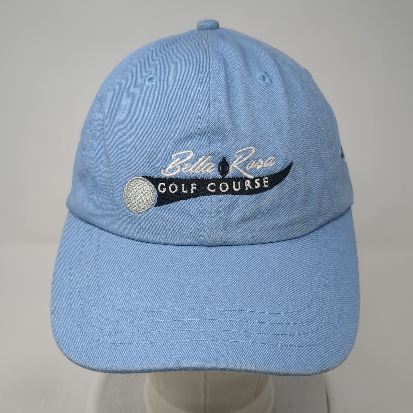Bella Rosa Golf Course Slideback Baseball Cap Blue Medium American Dry Goods