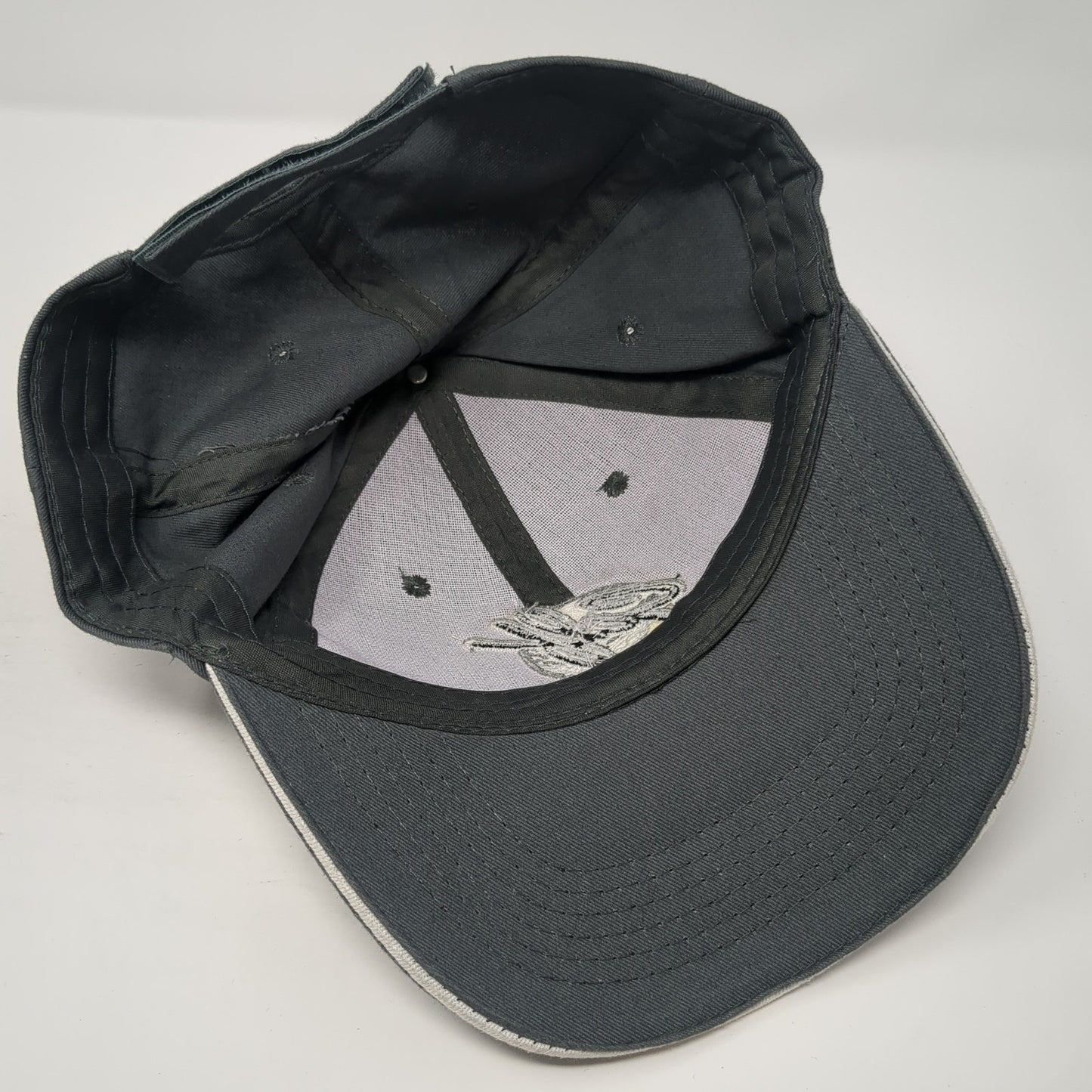 Golf Mesquite Nevada Strapback Baseball Cap Gray One Size Adjustable Embroidered