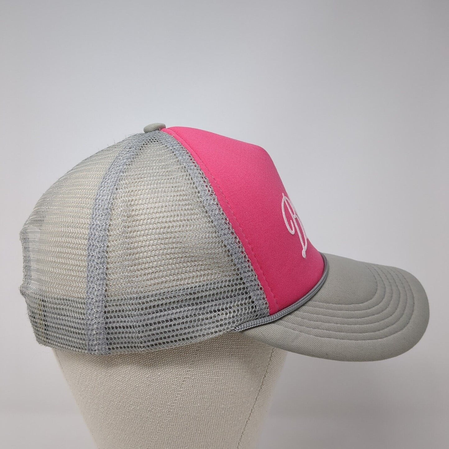 Baker Wine & Spirits Snapback Trucker Hat Multicolor One Size Adjustable Rope
