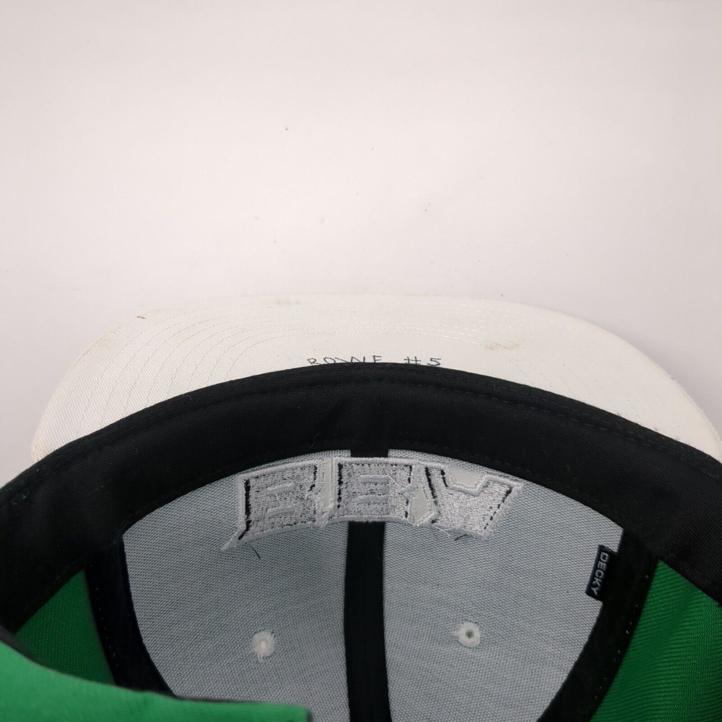 BBA Snapback Hat Multi One Size Adjustable Embroidered Colorblock