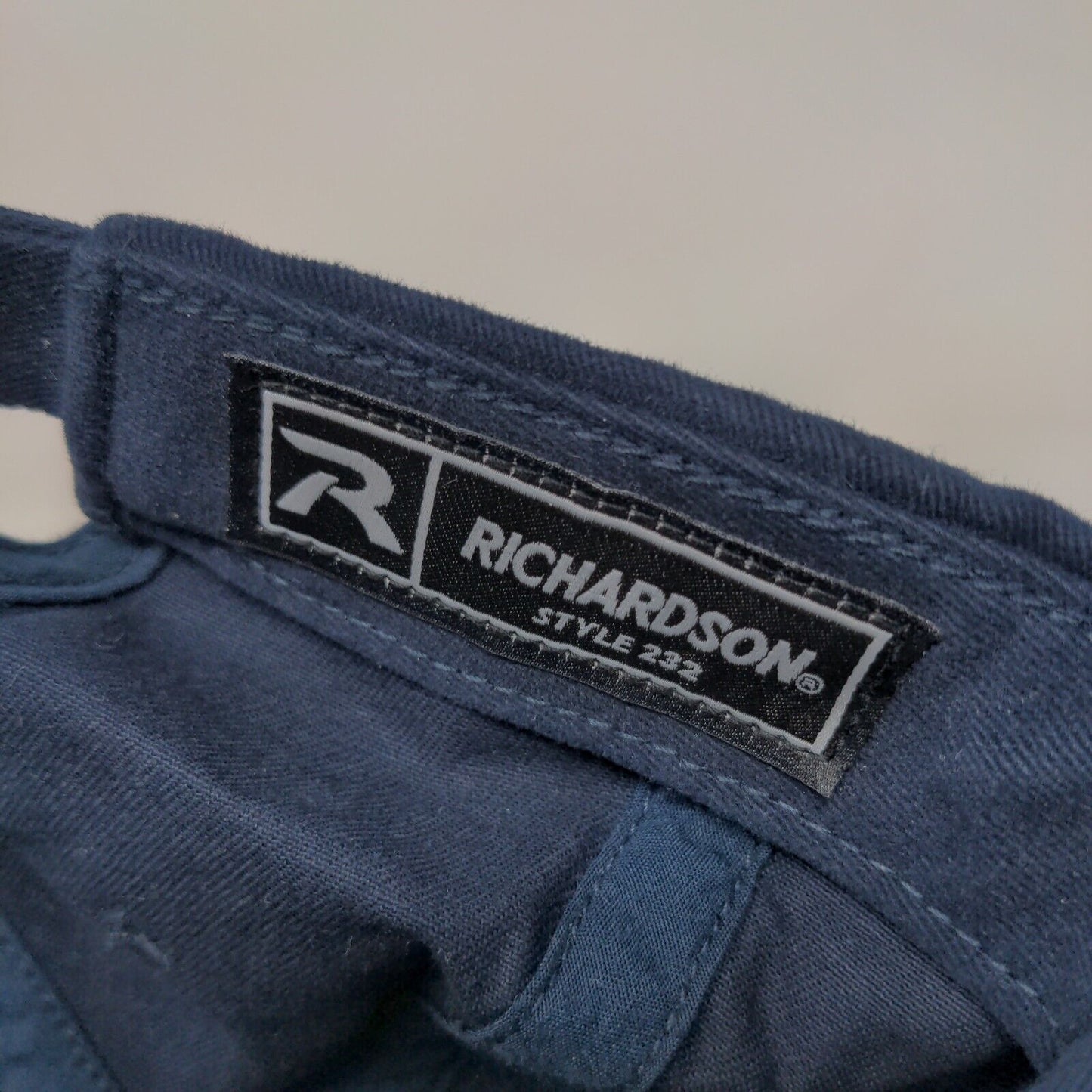 Amplify Longer Lasting Slideback Hat Blue OS Adjustable Embroidered Richardson