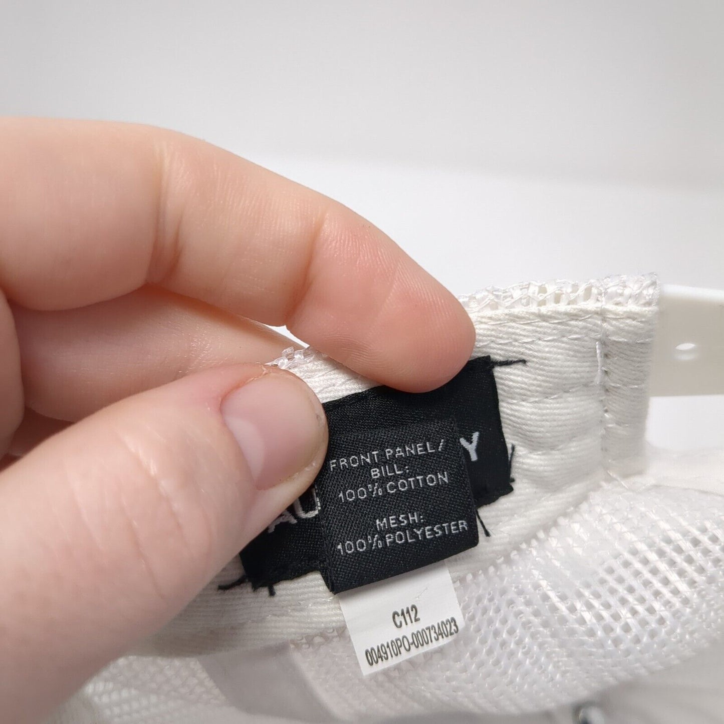 Bushland Roofing & Solar Snapback Trucker Hat Blue OS Mesh Back Port Authority