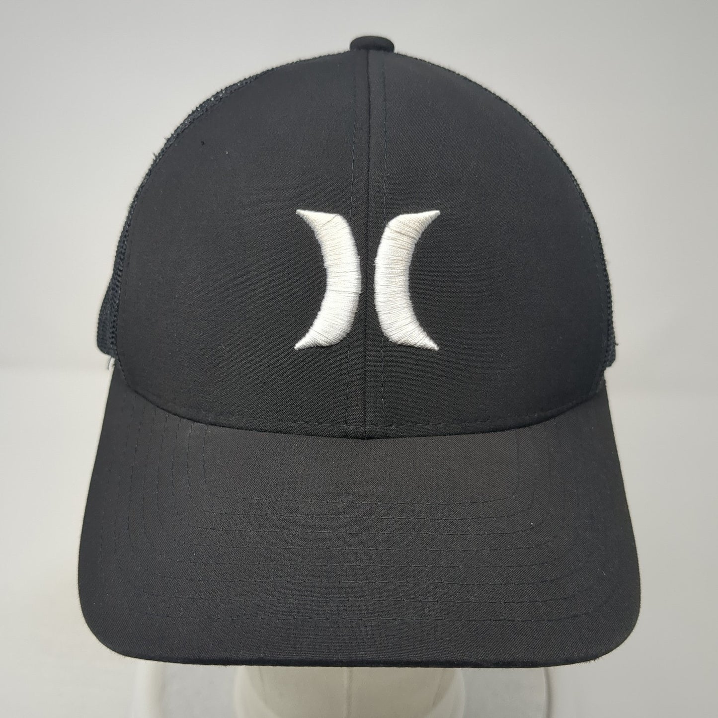 Hurley Snapback Mesh Back Trucker Hat Black One Size The Classics Yupoong