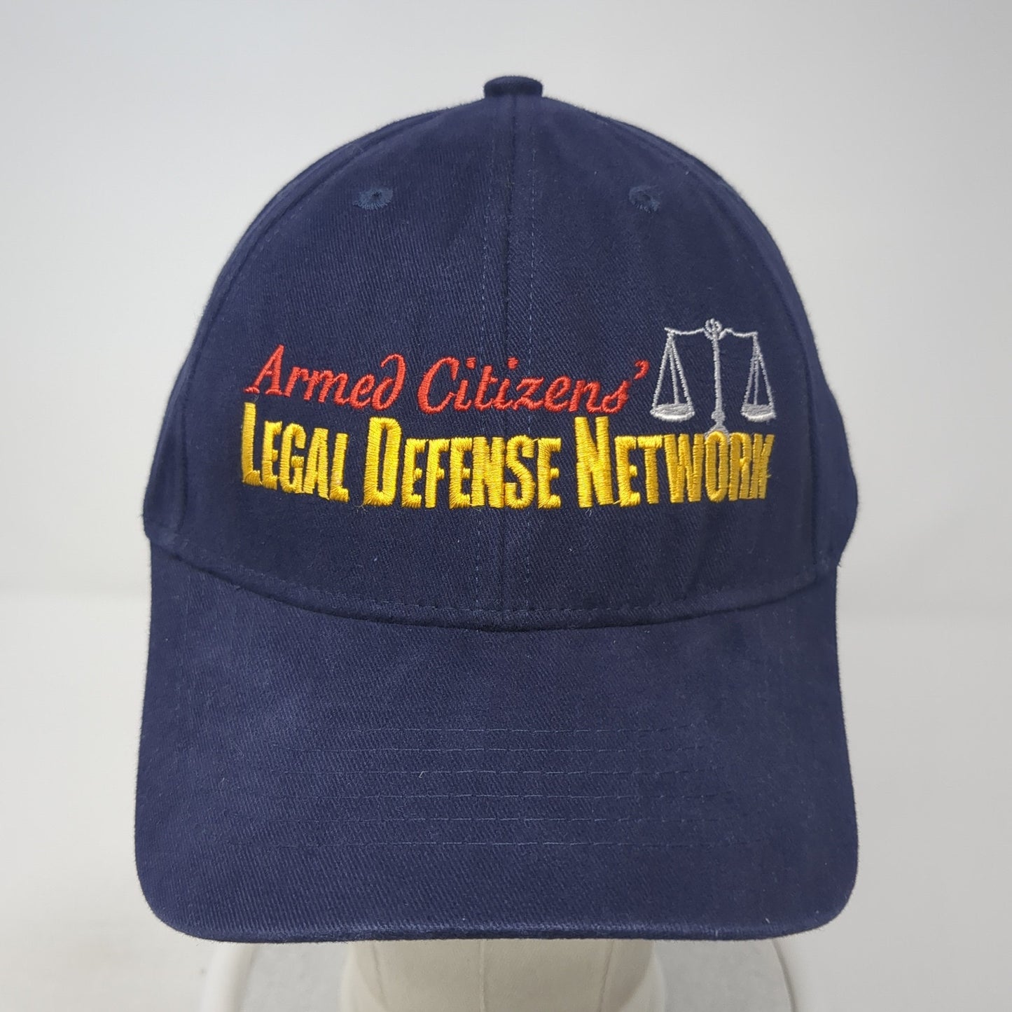 Armed Citizen's Legal Defense Network Baseball Cap Blue One Size Adjustable