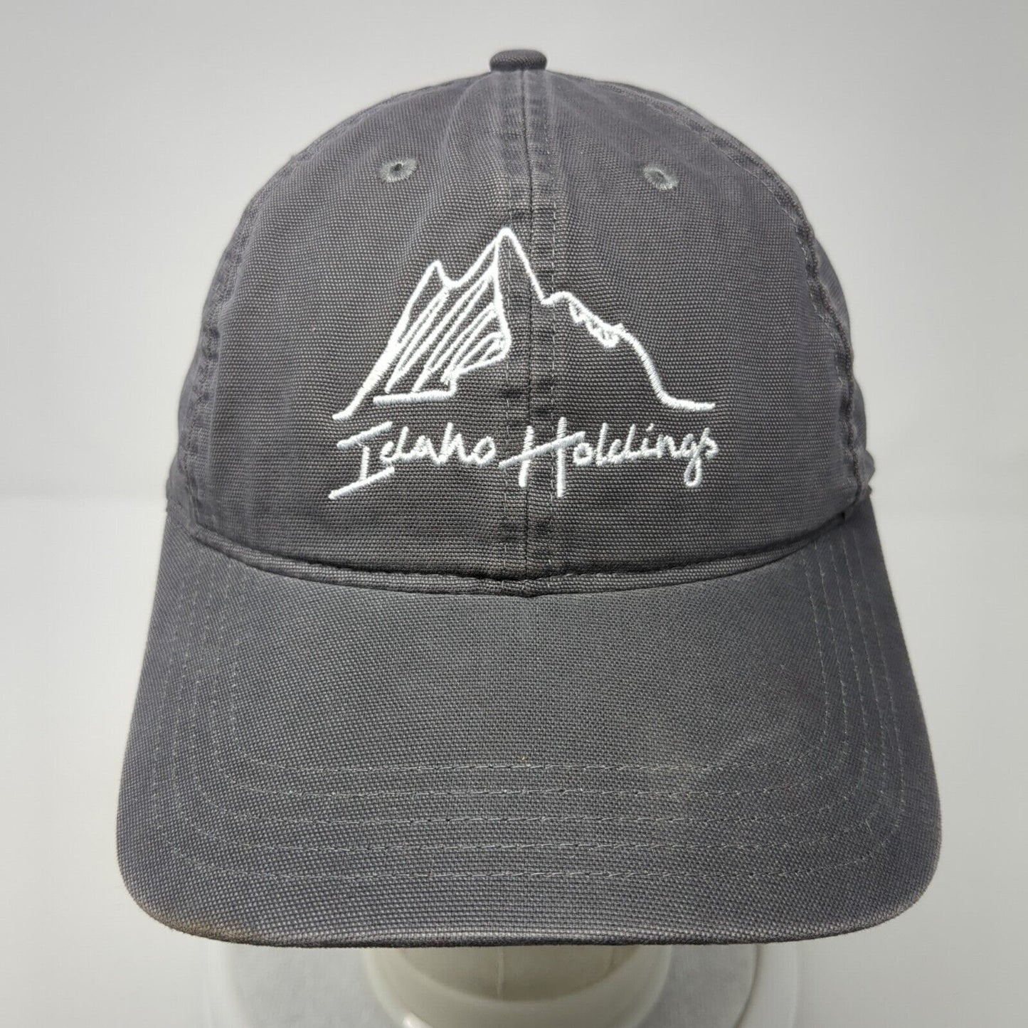 Idaho Holdings Strapback Hat Gray One Size Solid Adjustable Carhartt