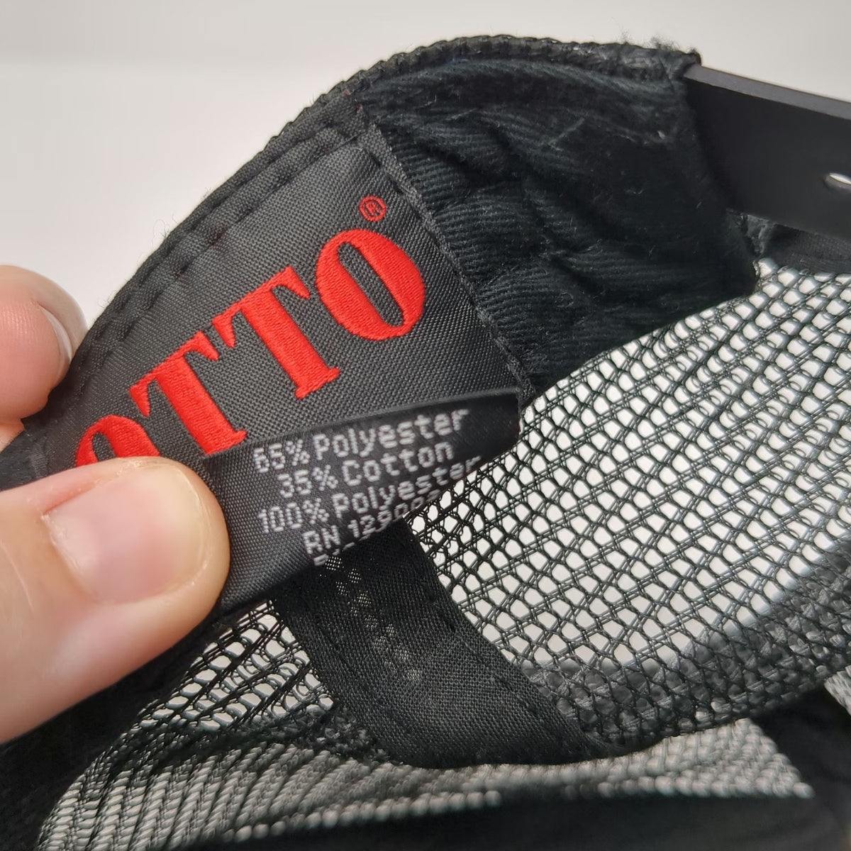 Otto Trucker Hat Green One Size Camo Mesh Back Mountain Patch Play Outside